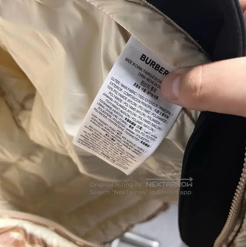 Burberry Burberry Brown Padded Down Jacket for Men. Size US S / EU 44-46 / 1 - 4 Thumbnail
