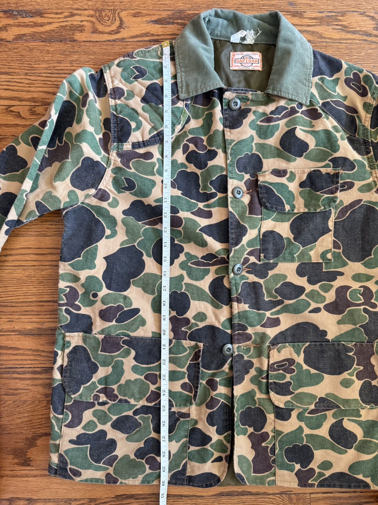 SafTbak SAFTBAK - Duck Camo Hunter’s Jacket Size US L / EU 52-54 / 3 - 7 Thumbnail