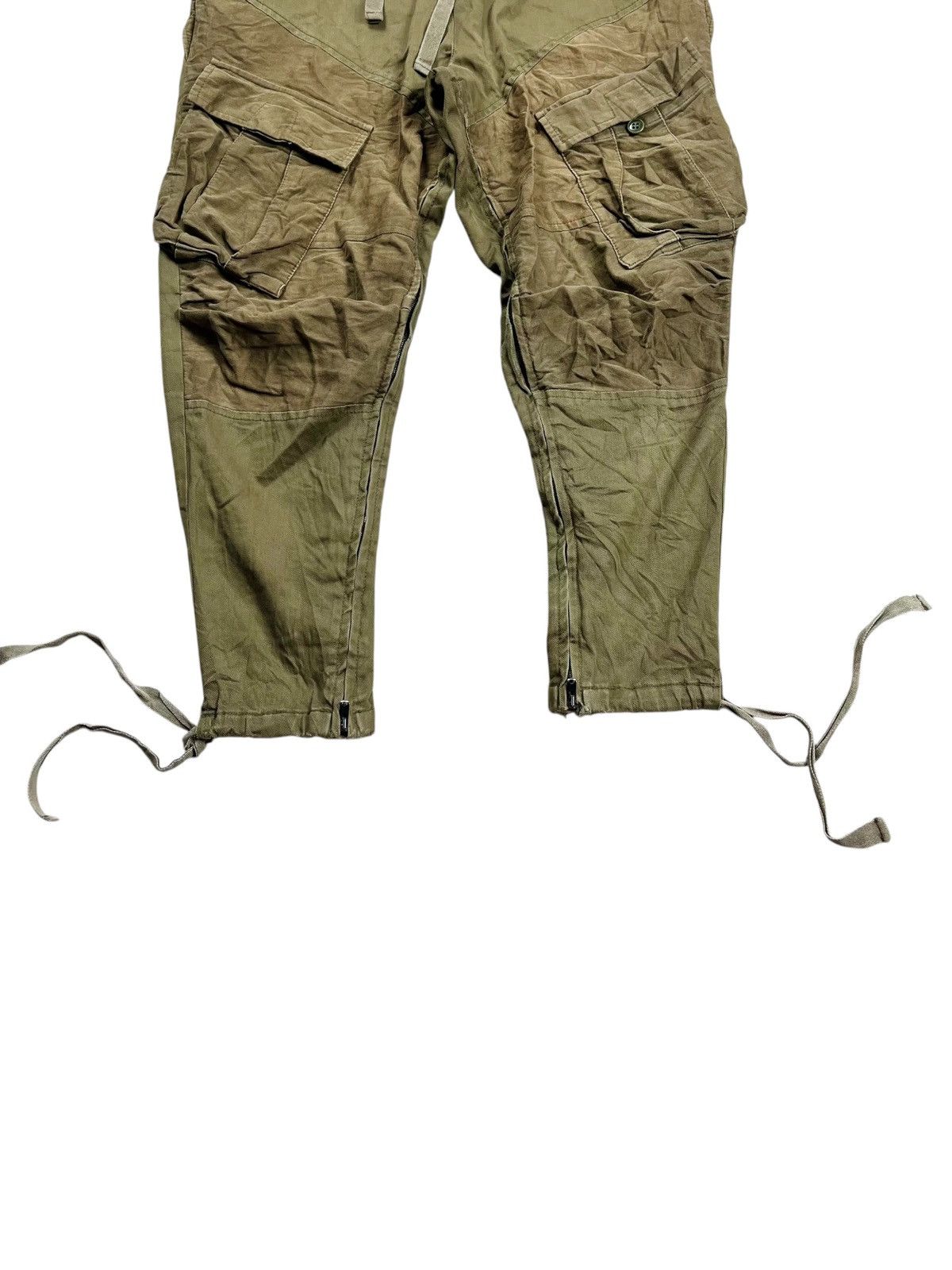 If Six Was Nine 2000s Yoshihiro Hamato - Apocalypse Style Cargo Pants Size US 29 - 4 Thumbnail