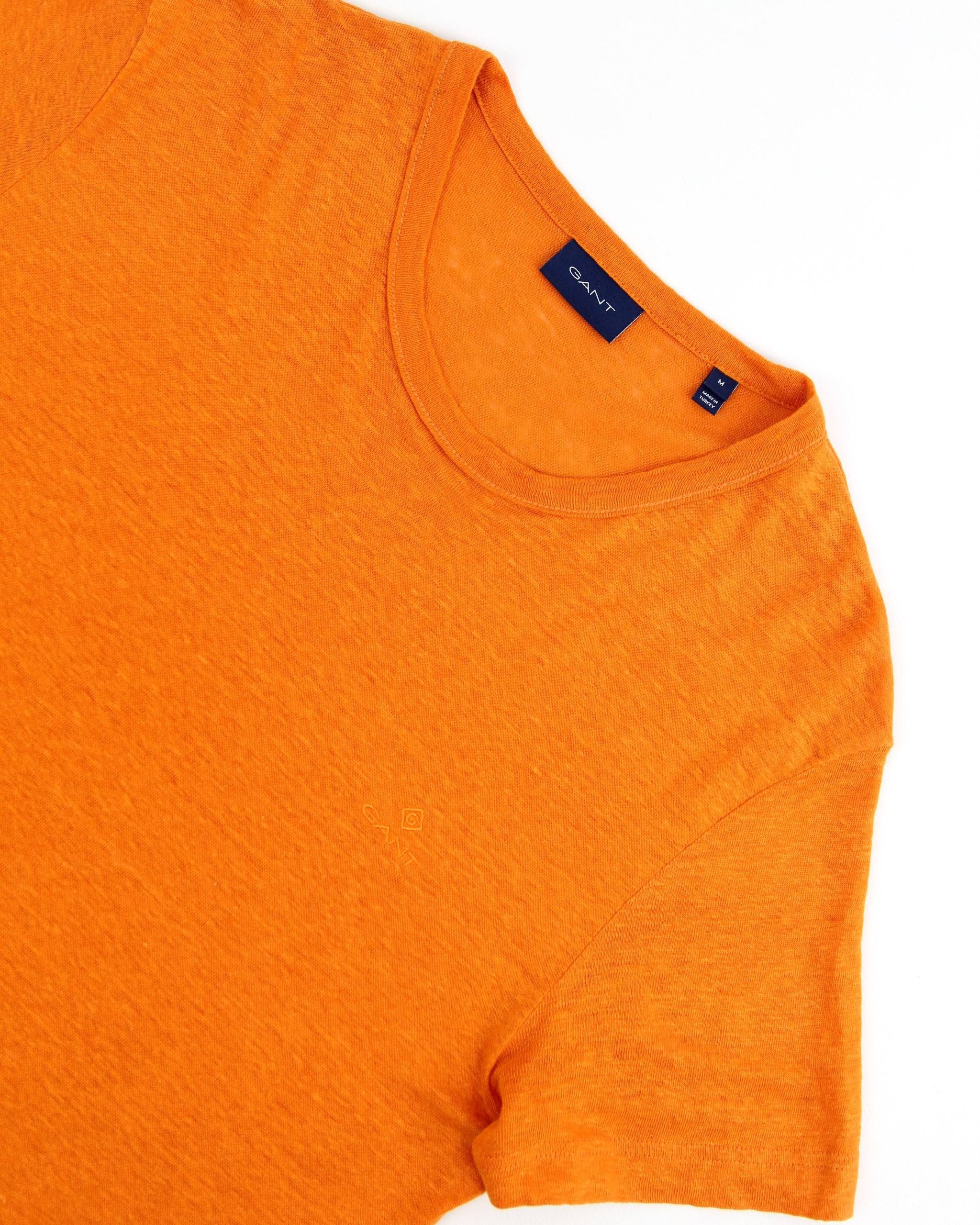 Gant GANT Linen orange T-shirt Size US M / EU 48-50 / 2 - 6 Thumbnail