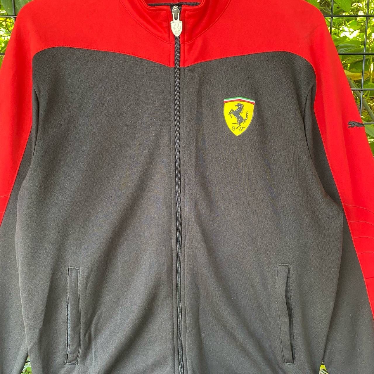 Ferrari × Japanese Brand × Puma Vtg Puma X Ferarri Zipper Jacket Size US L / EU 52-54 / 3 - 3 Thumbnail
