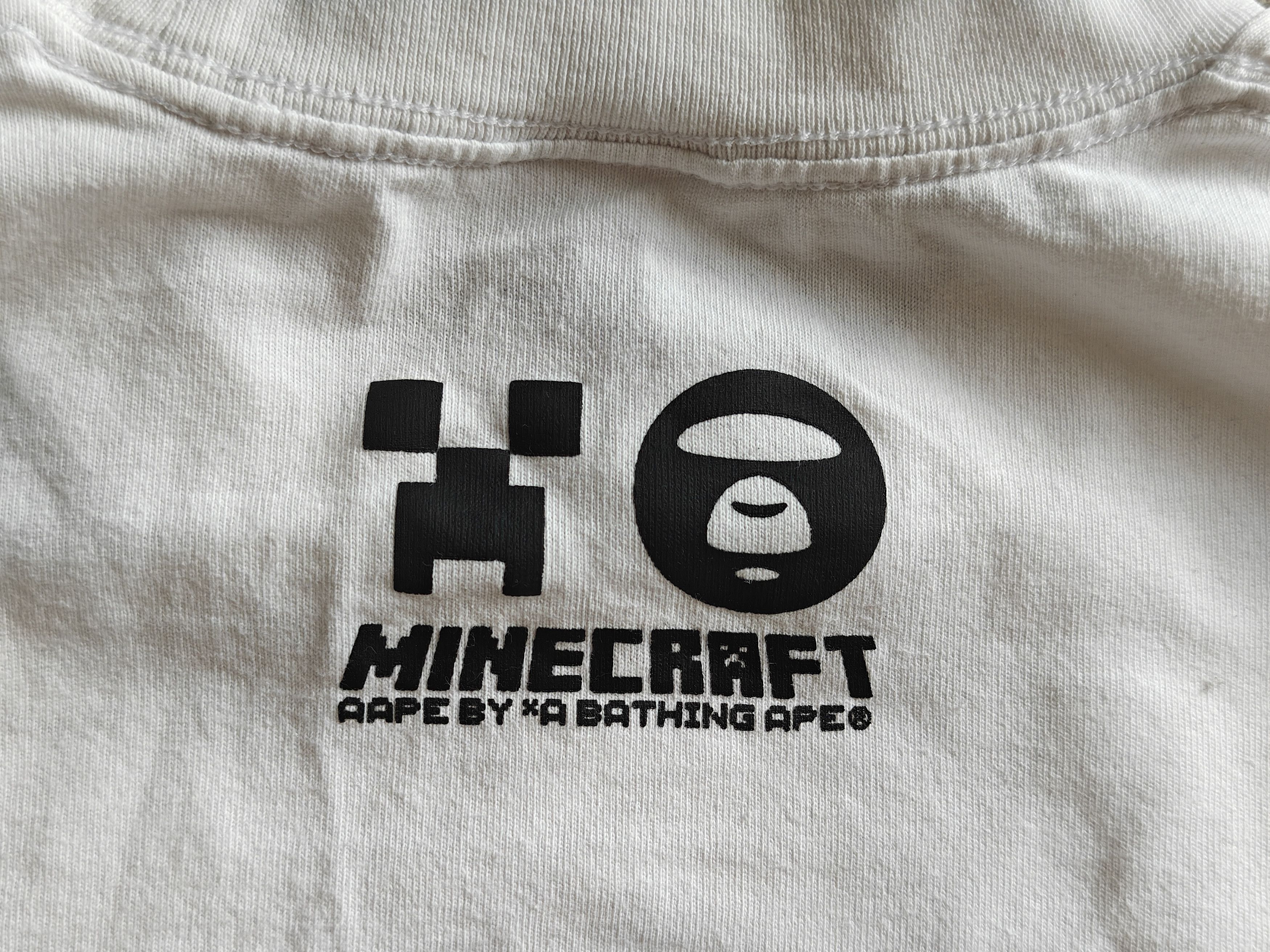 Aape Bape x Minecraft creeper tee Size US S / EU 44-46 / 1 - 3 Thumbnail