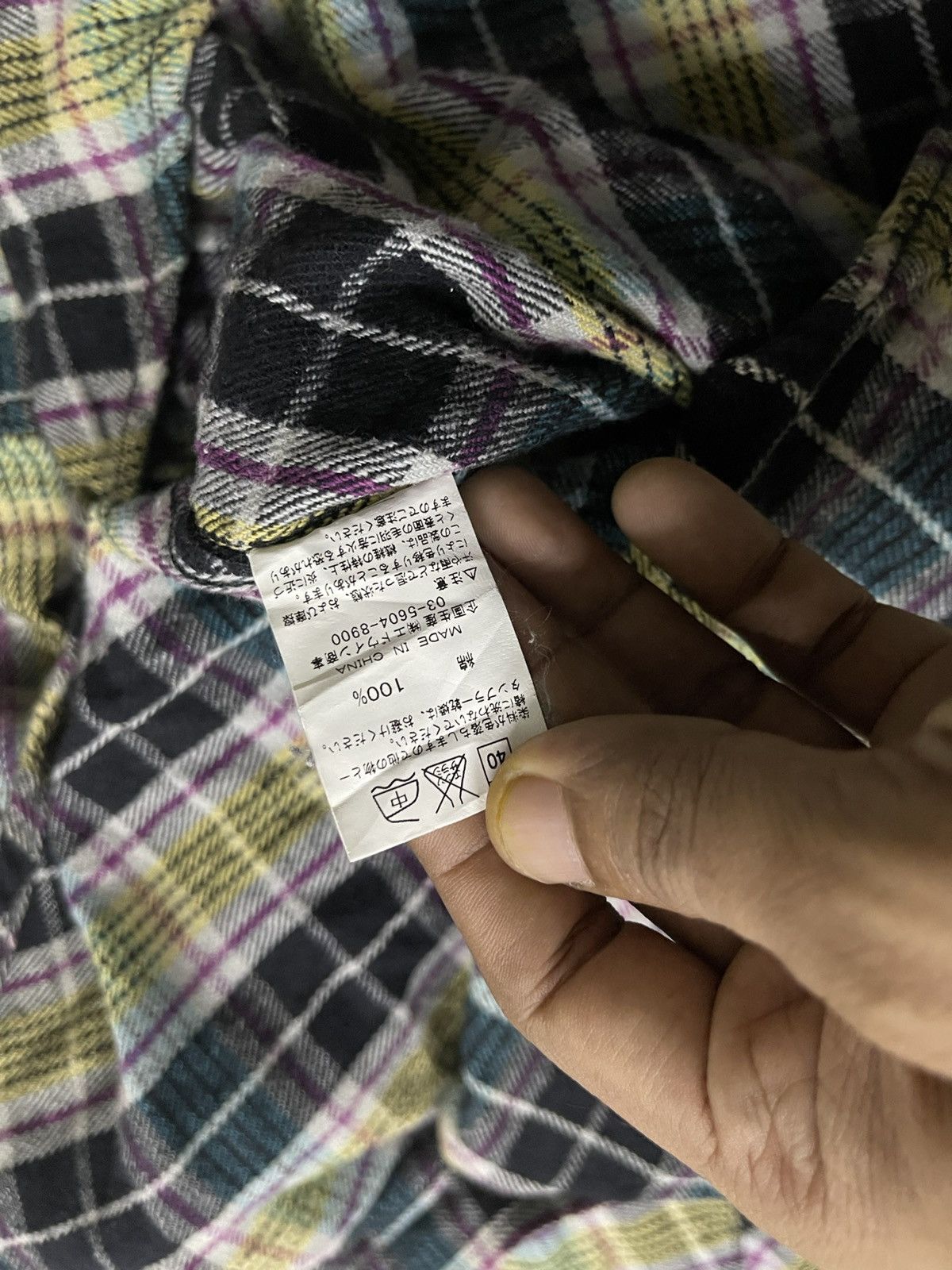Wrangler VINTAGE WRANGLER PRE-SHRUNK TARTAN PLAID WESTERN BUTTON UP Size US M / EU 48-50 / 2 - 10 Thumbnail