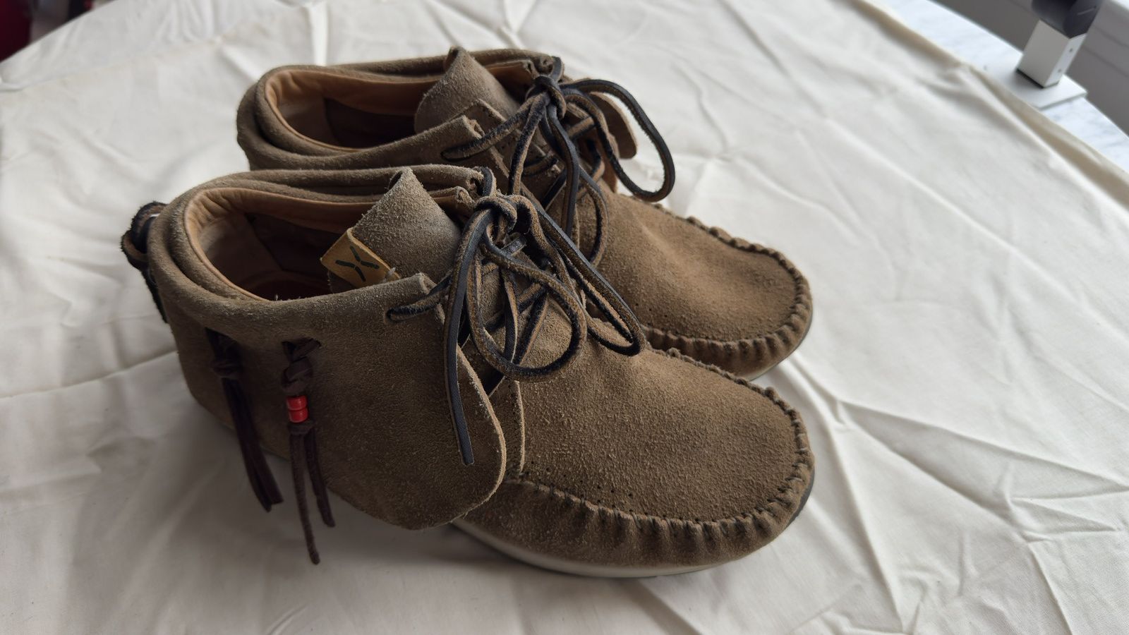 Visvim Visvim FBT - Sand Suede Size US 8 / EU 41 - 1 Thumbnail