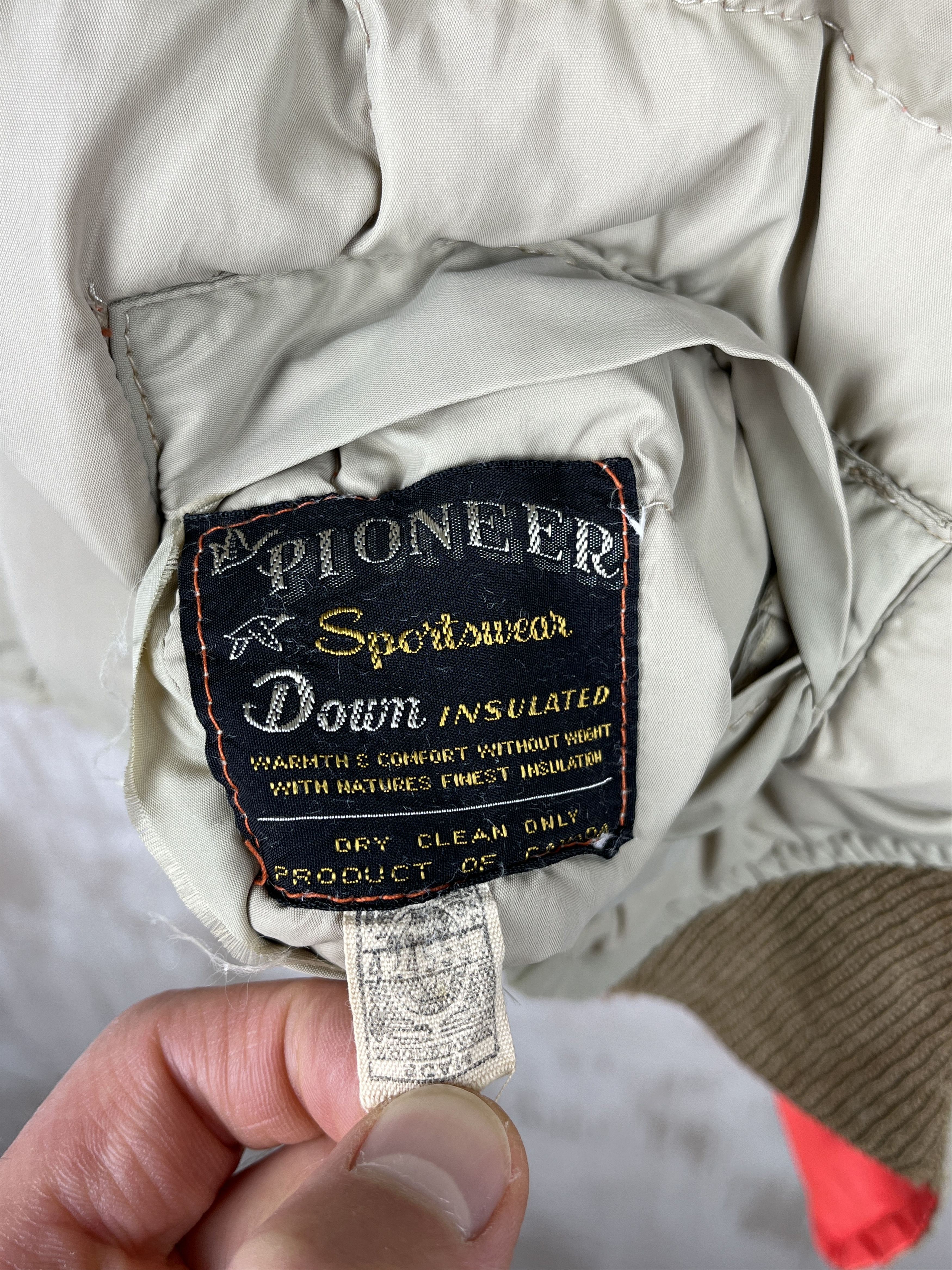 Vintage 50's Pioneer Sportswear Down Insulated Reversible Vest Size US L / EU 52-54 / 3 - 6 Thumbnail