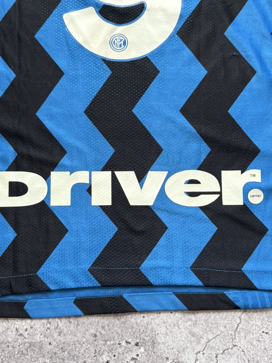 Nike 🔥NIKE INTER MILAN 2020/21 HOME PLAYER ISSUE VAPORKNIT JERSEY Size US L / EU 52-54 / 3 - 10 Thumbnail