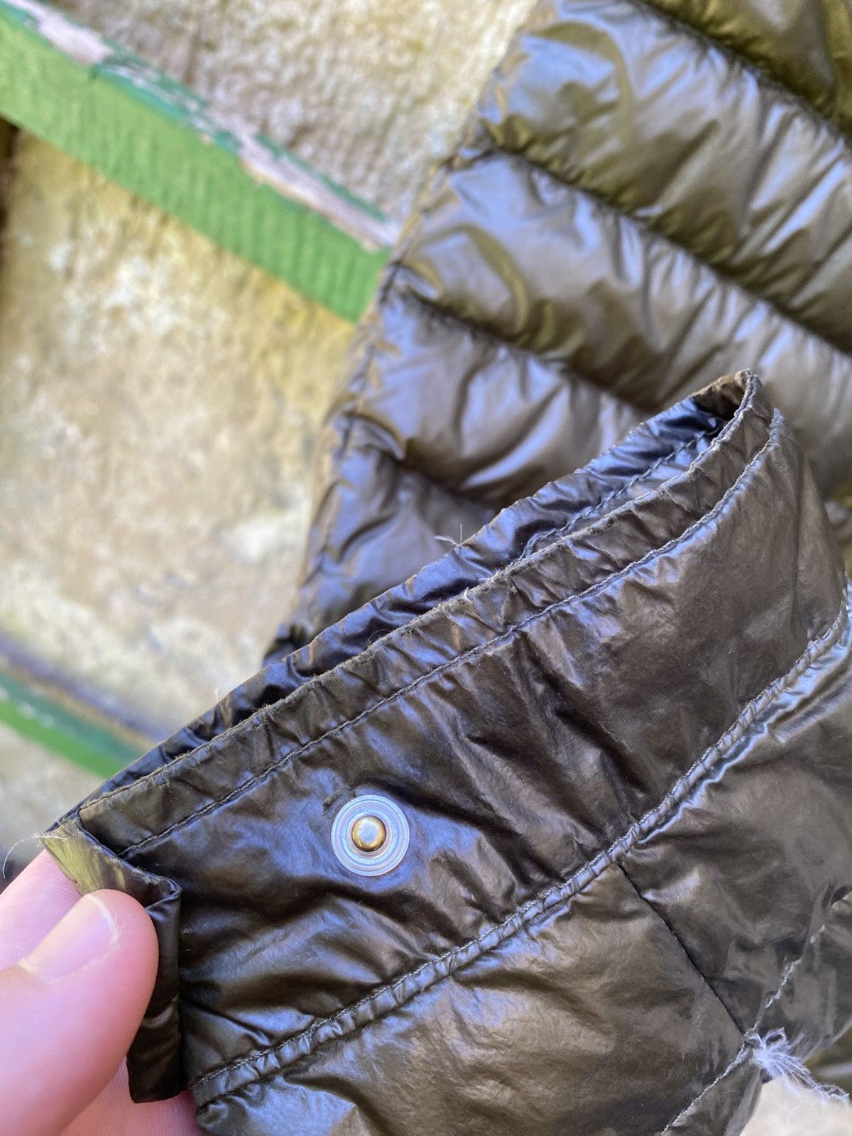 Moncler Moncler Omer Jacket Light Down Quilted Size 3 Olive Color Size US L / EU 52-54 / 3 - 10 Thumbnail