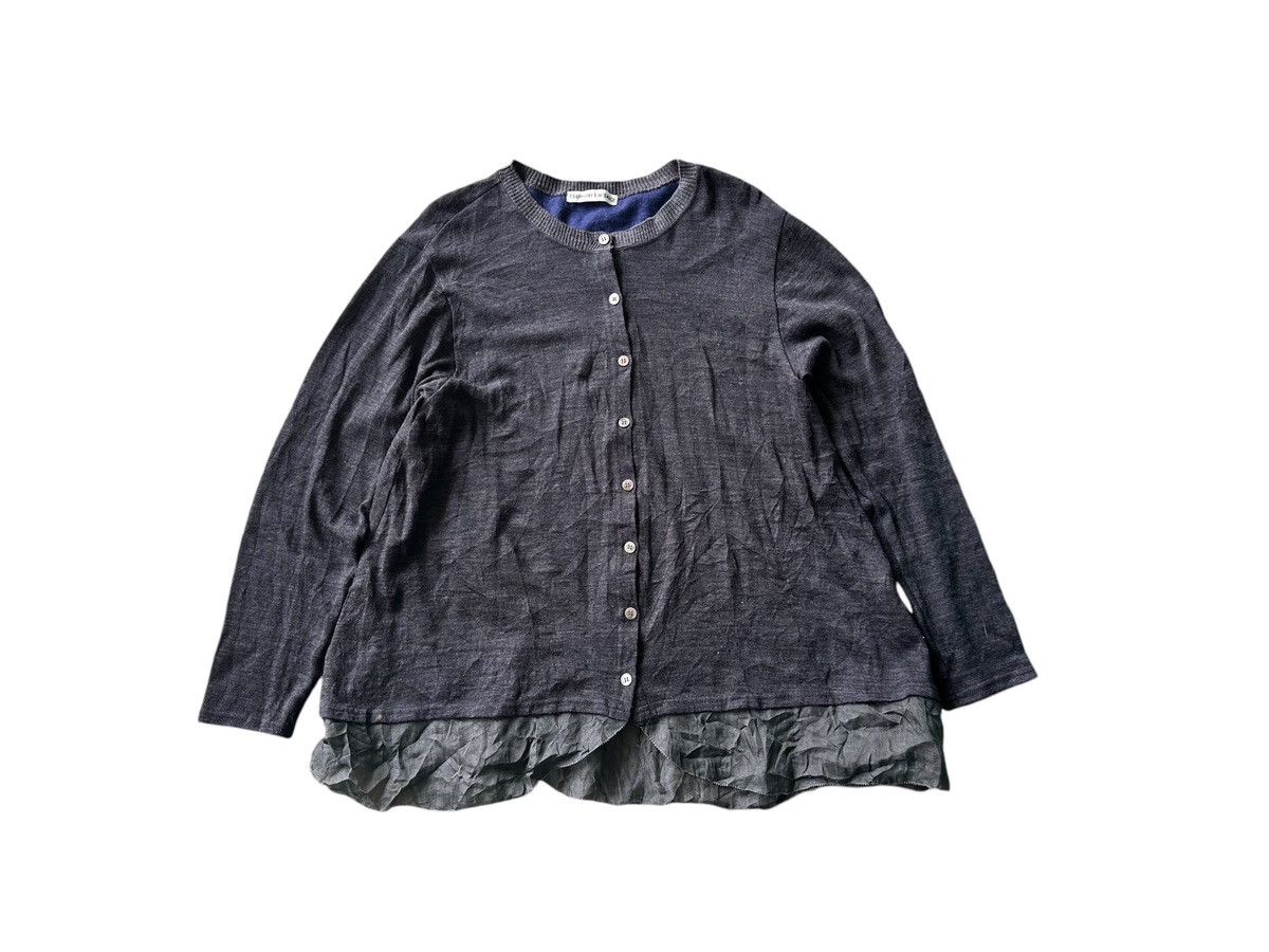 Issey Miyake × Japanese Brand × Tsumori Chisato Tsumori Chisato Long Sleeve Knit button Blouses Size M / US 6-8 / IT 42-44 - 3 Thumbnail
