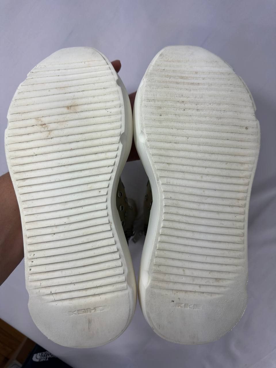 Rick Owens Drkshdw Rick Owens DRKSHDW Abstract High 'Transparent' Size US 8 / EU 41 - 13 Thumbnail