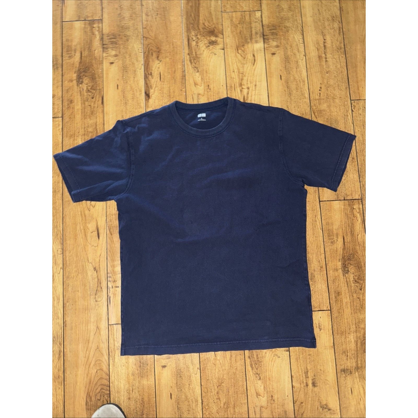 Japanese Brand × Uniqlo Uniqlo Boxy T-Shirt Navy Blue Large 22x29 Size US L / EU 52-54 / 3 - 1 Thumbnail
