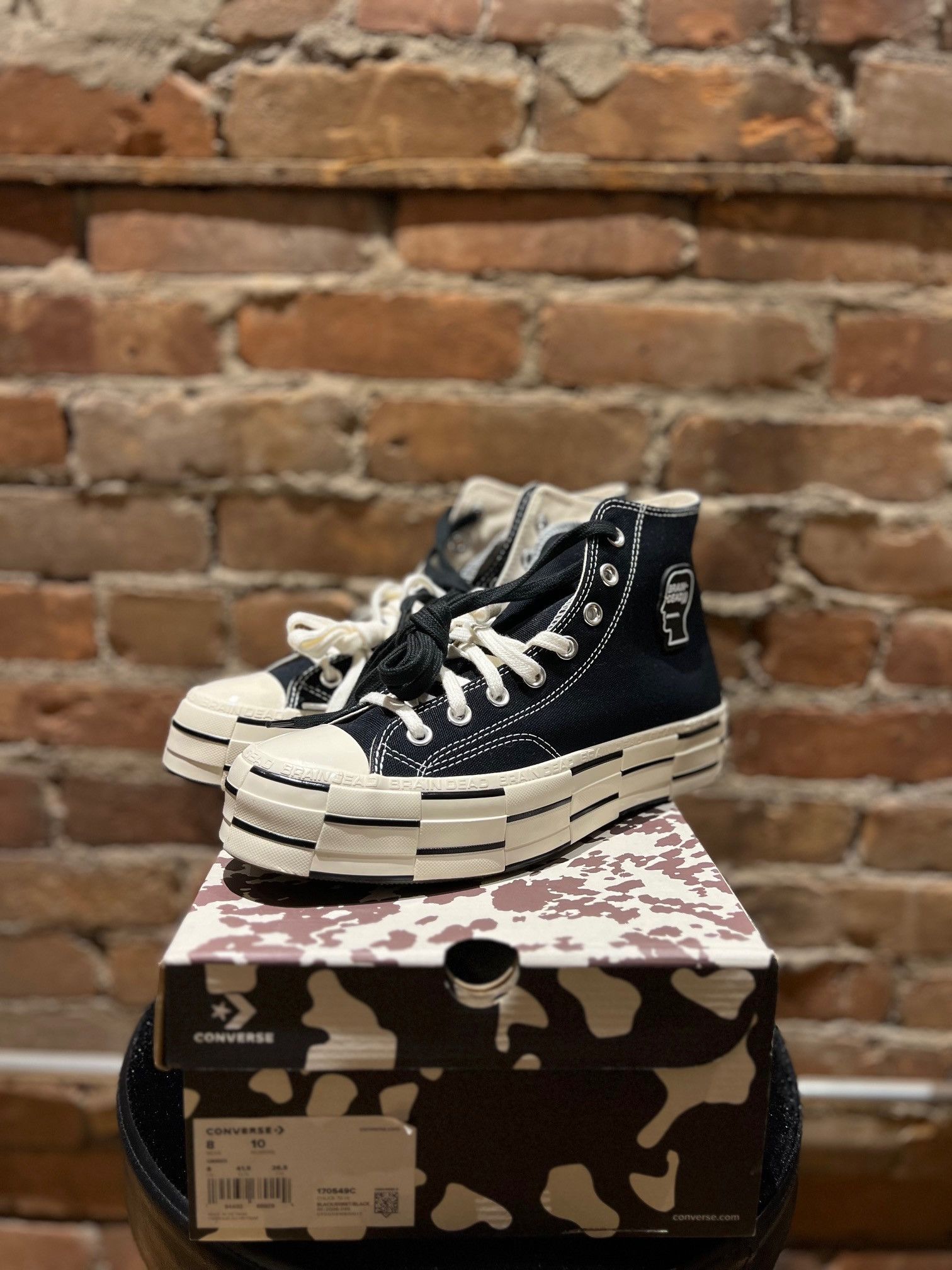 Brain Dead × Converse Brain Dead x Converse Chuck 70 "Overdyed Patchwork" Size US 8 / EU 41 - 1 Thumbnail