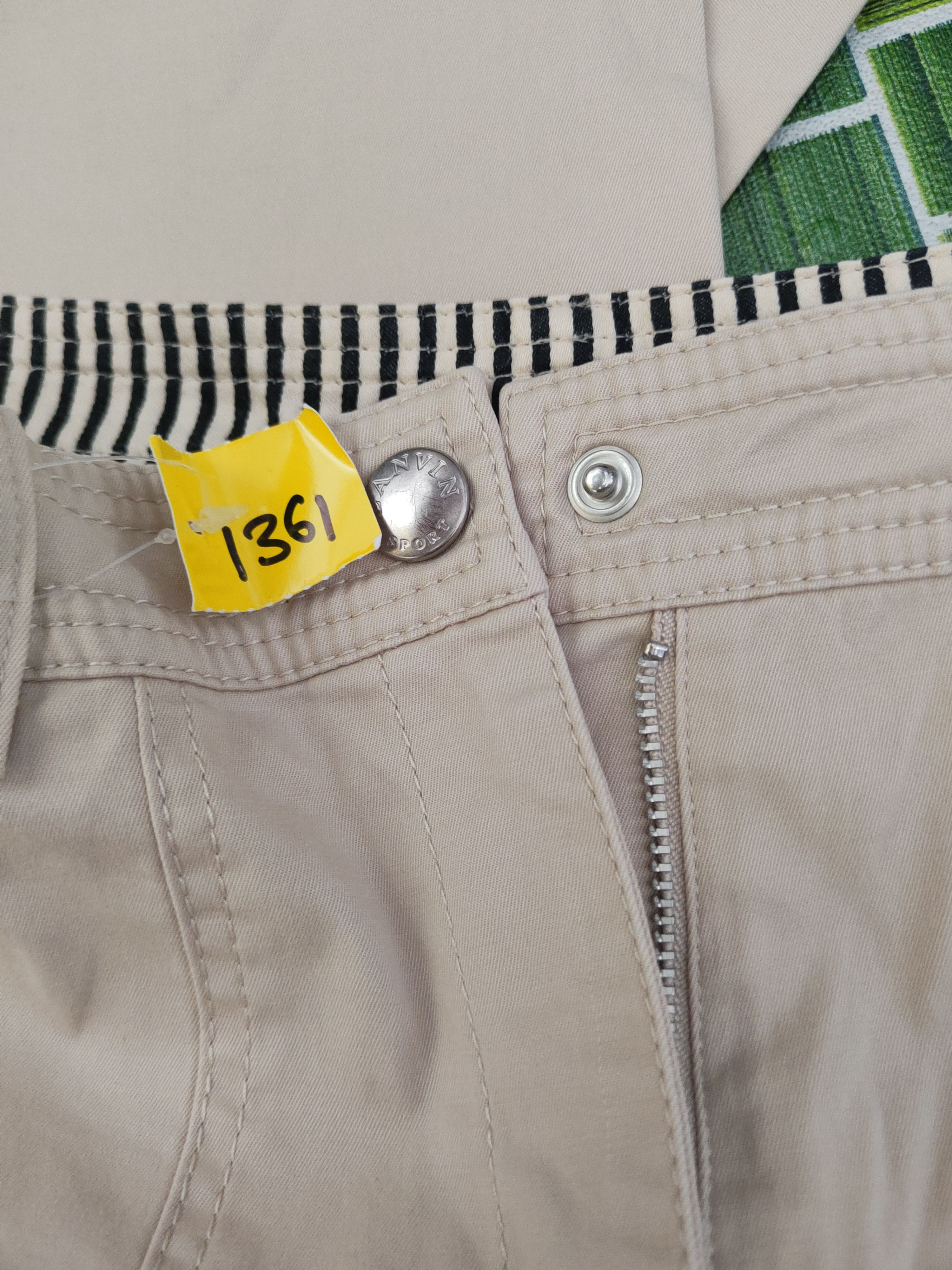 Japanese Brand DL Lanvin Ivory Multipocket Casual Pants #1361 Size US 29 - 16 Thumbnail