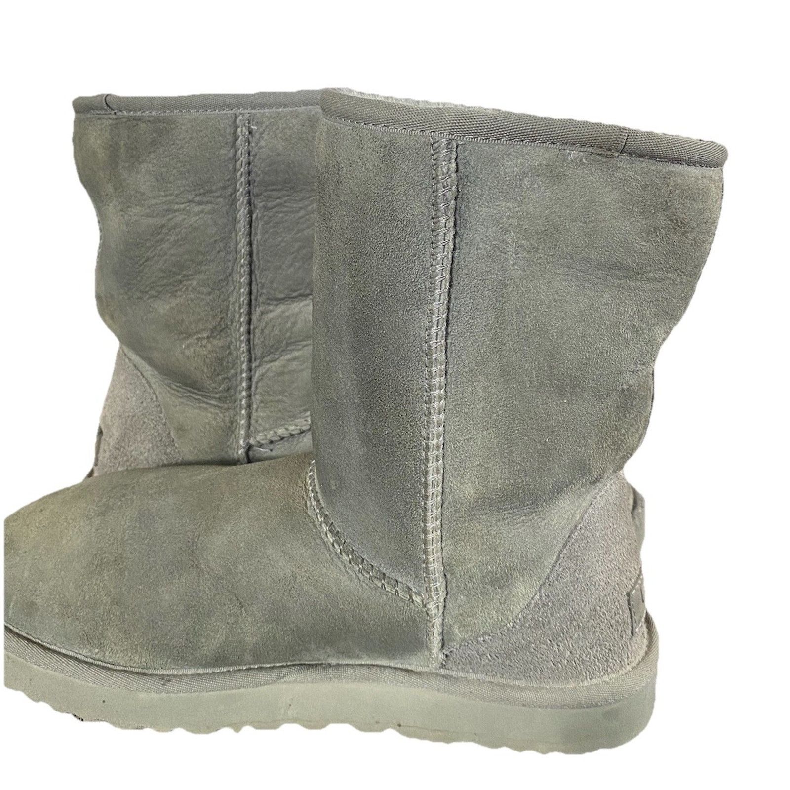 Ugg UGG Classic Short II Sz 8 Women’s Grey Sheepskin Winter Boo7 Size US 8 / IT 38 - 2 Thumbnail