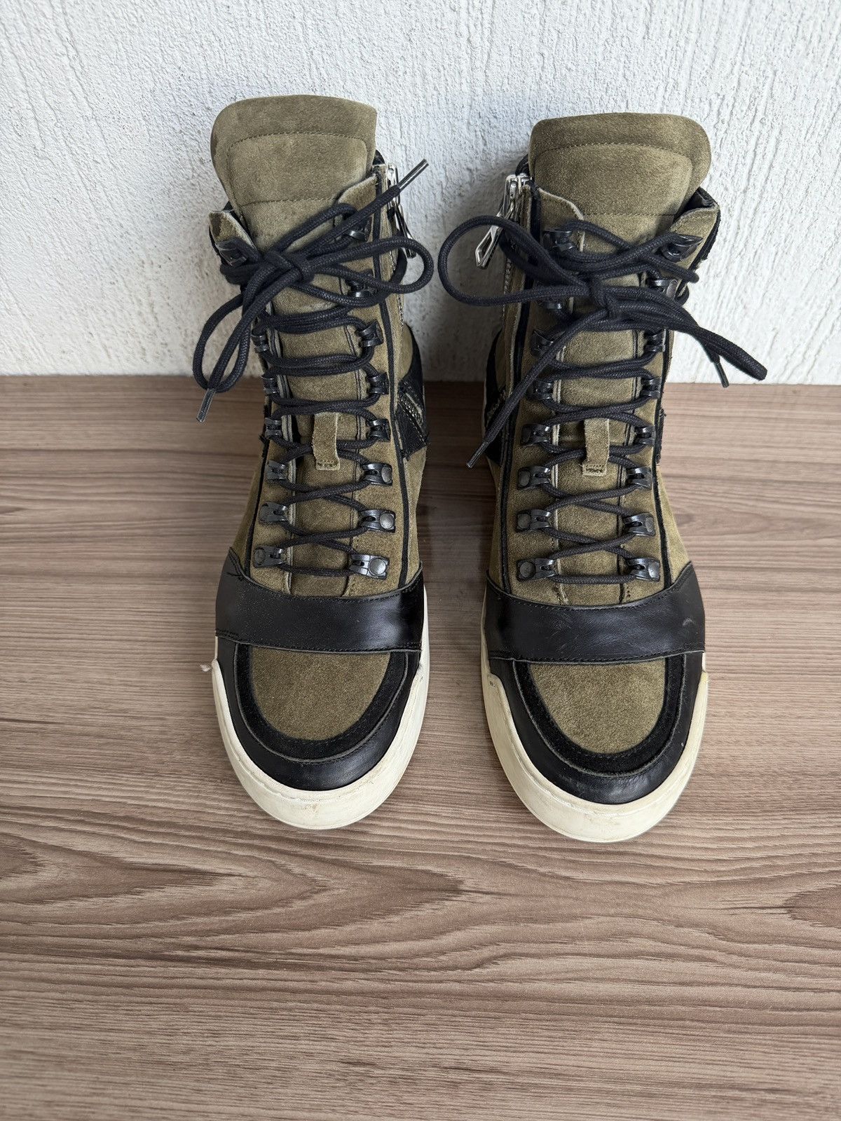 Balmain × H&M Aw14 basket hi sneakers Size US 8.5 / EU 41-42 - 5 Thumbnail