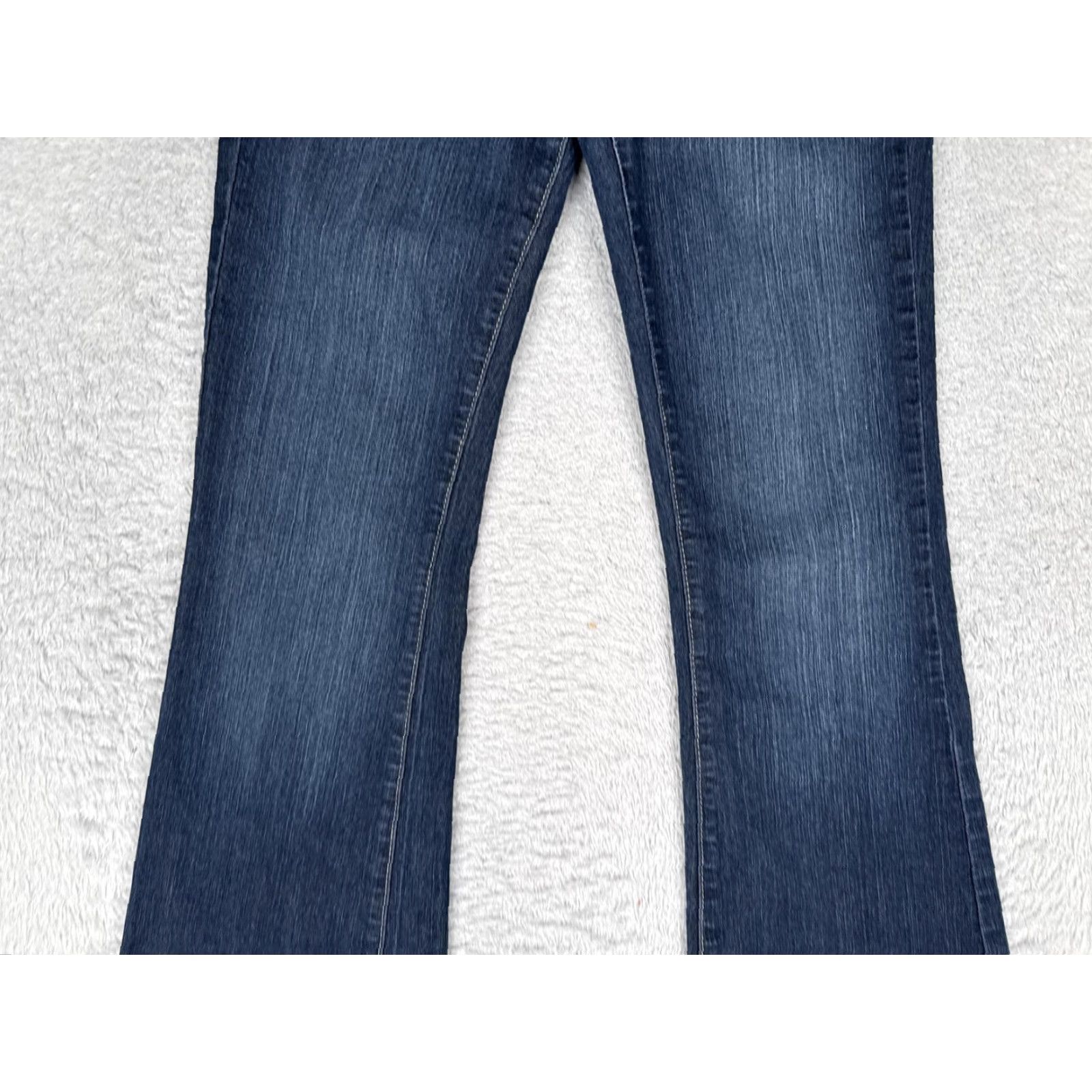 Paige Paige Womens Jeans Bootcut Petite 27 Blue Low Rise Stretch 27x30 Denim Slim USA Mens? Size 27" / US 4 / IT 40 - 3 Thumbnail