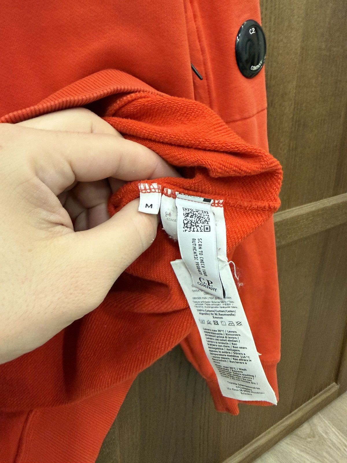 C.P. Company C.P. Company Red Cotton Sweatshirt Size US M / EU 48-50 / 2 - 8 Thumbnail