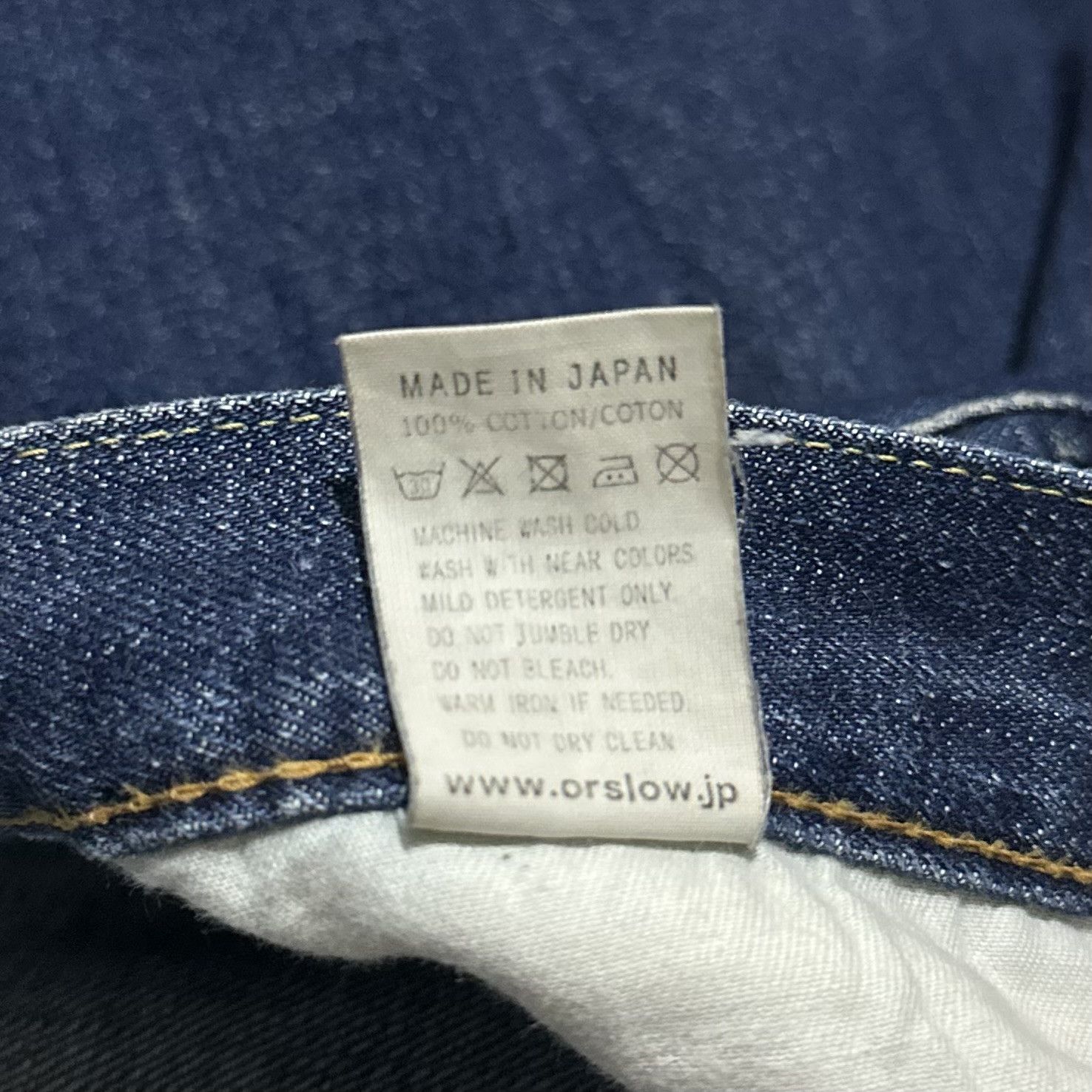 Orslow Heat🔥Orslow Lot 107 Selvedge Denim Size US 31 - 8 Thumbnail