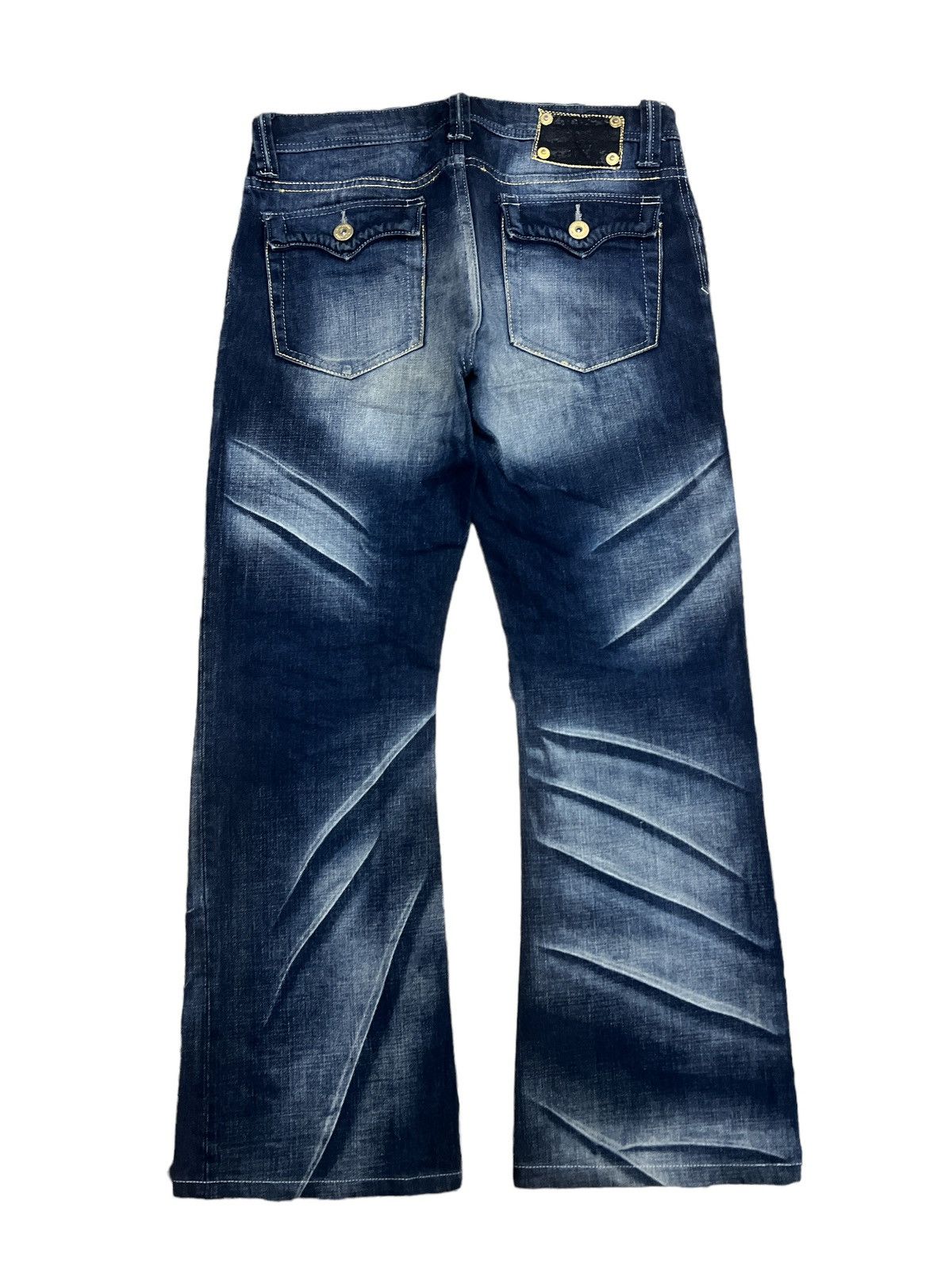 Hysteric Glamour FLARED💥ARMYOFNO DISTRESSED DENİM PANT Size US 31 - 7 Thumbnail