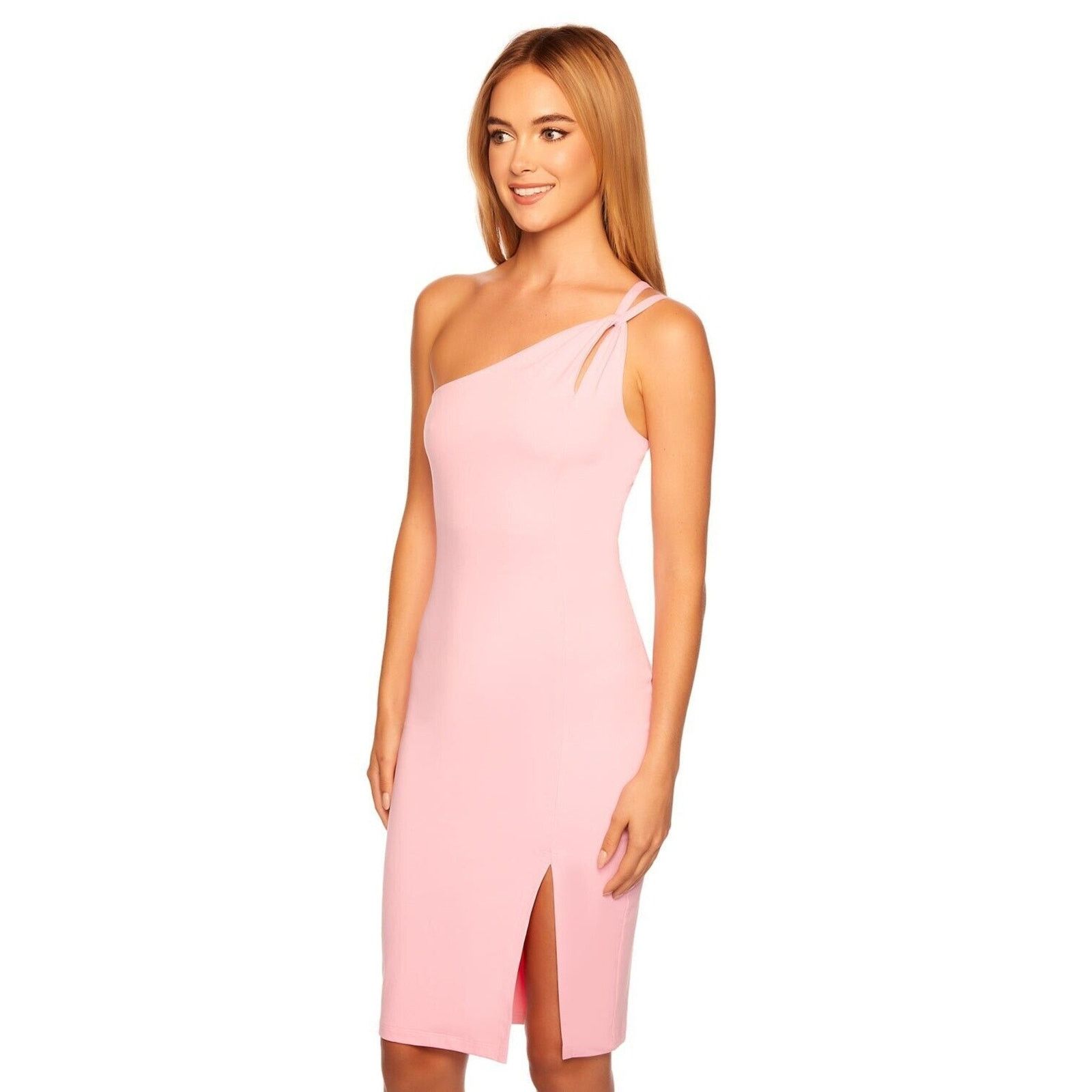 Susana Monaco Revolve Susana Monaco One Arm Dress In Ballerina Pink Sz L Size L / US 10 / IT 46 - 2 Thumbnail