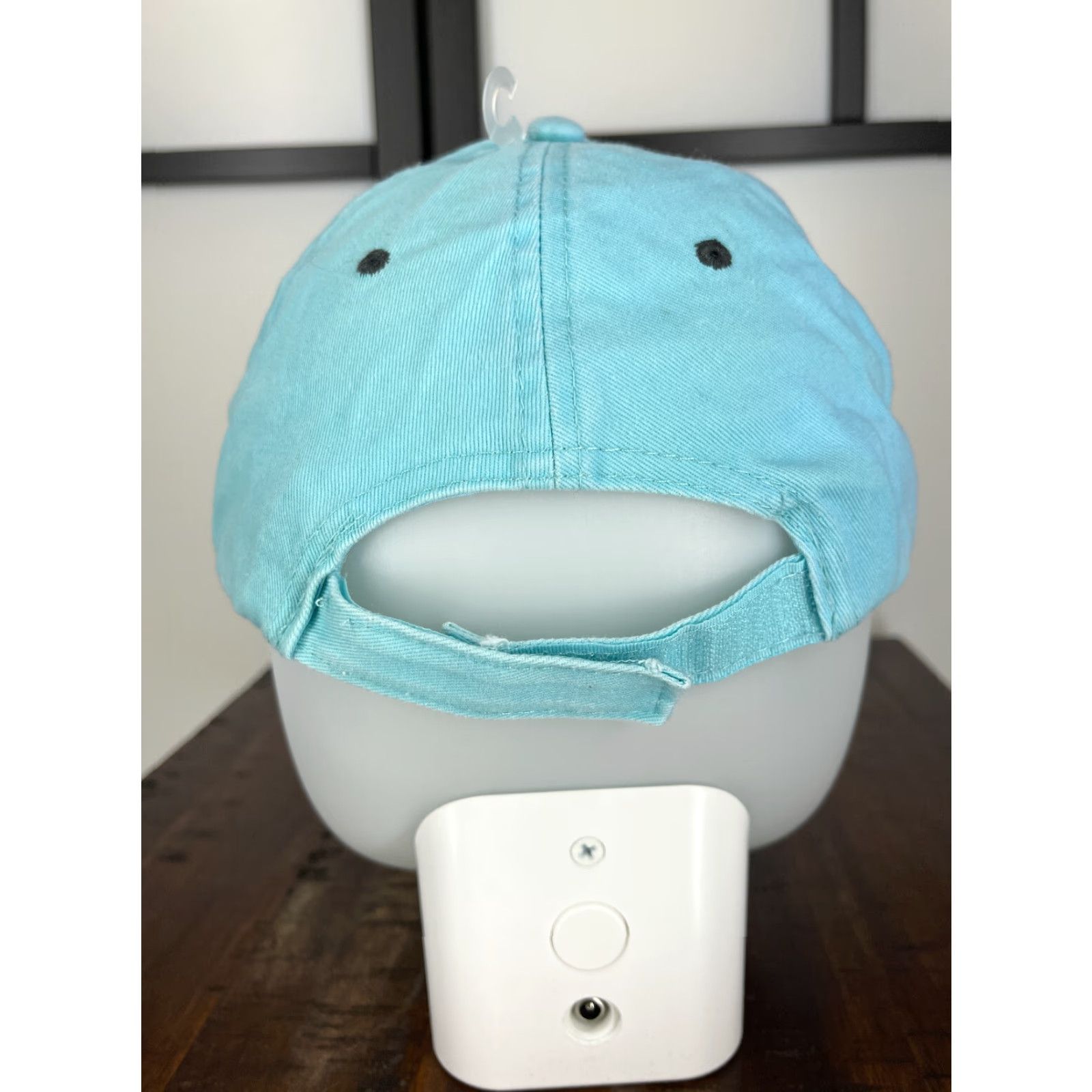 Vintage DKPS Hat Cap Strap Back Adult One Size Blue Embroidered 100% Cotton Unisex Adults Cancún Mexico Size ONE SIZE - 6 Thumbnail