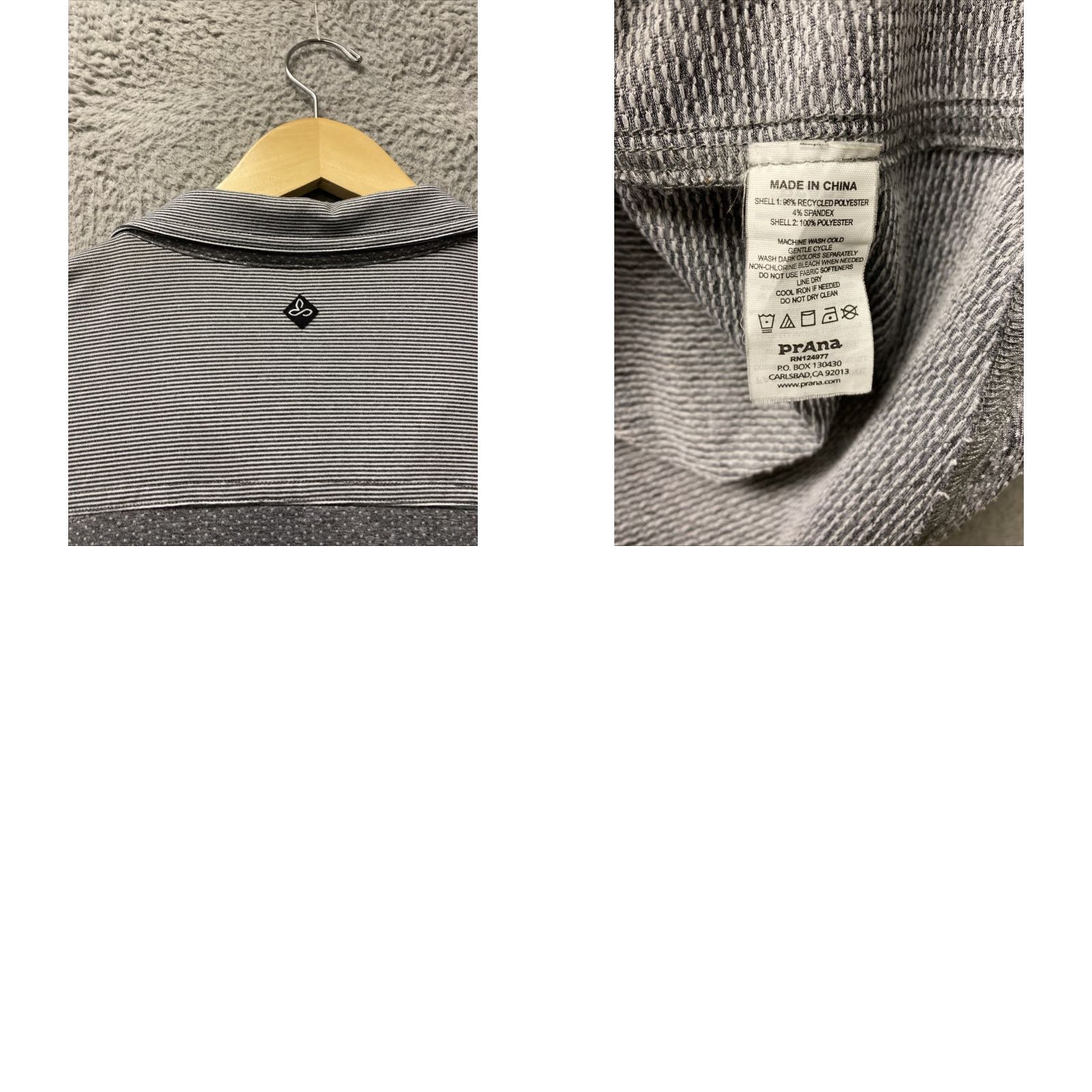 Prana Prana Tunic Top Womens XL Button Up Shirt Soft Long Sleeve Gray Pocket 158-31 Size XL / US 12-14 / IT 48-50 - 8 Thumbnail