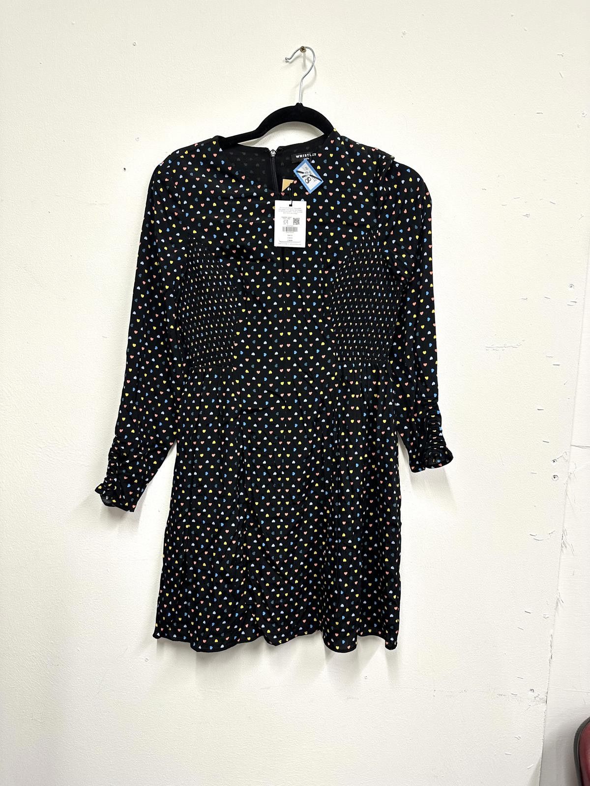 Whistles Whistles Petite Scattered Hearts Flippy Dress Size S / US 4 / IT 40 - 4 Thumbnail