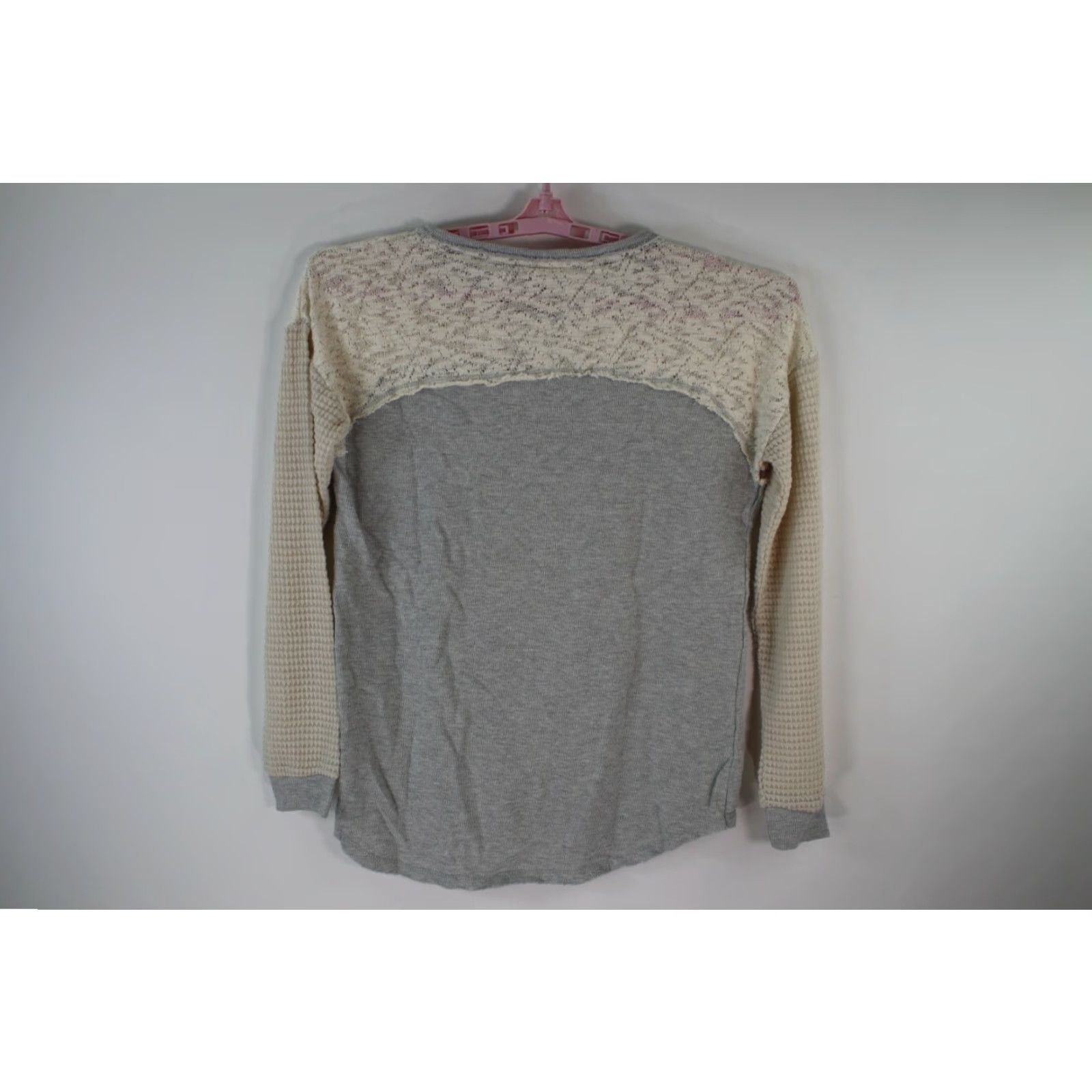 Vintage VINTAGE Knox Rose Womens Sweatshirt Top Casual Long Sleeve Lace Gray Size Small Size S / US 4 / IT 40 - 4 Thumbnail