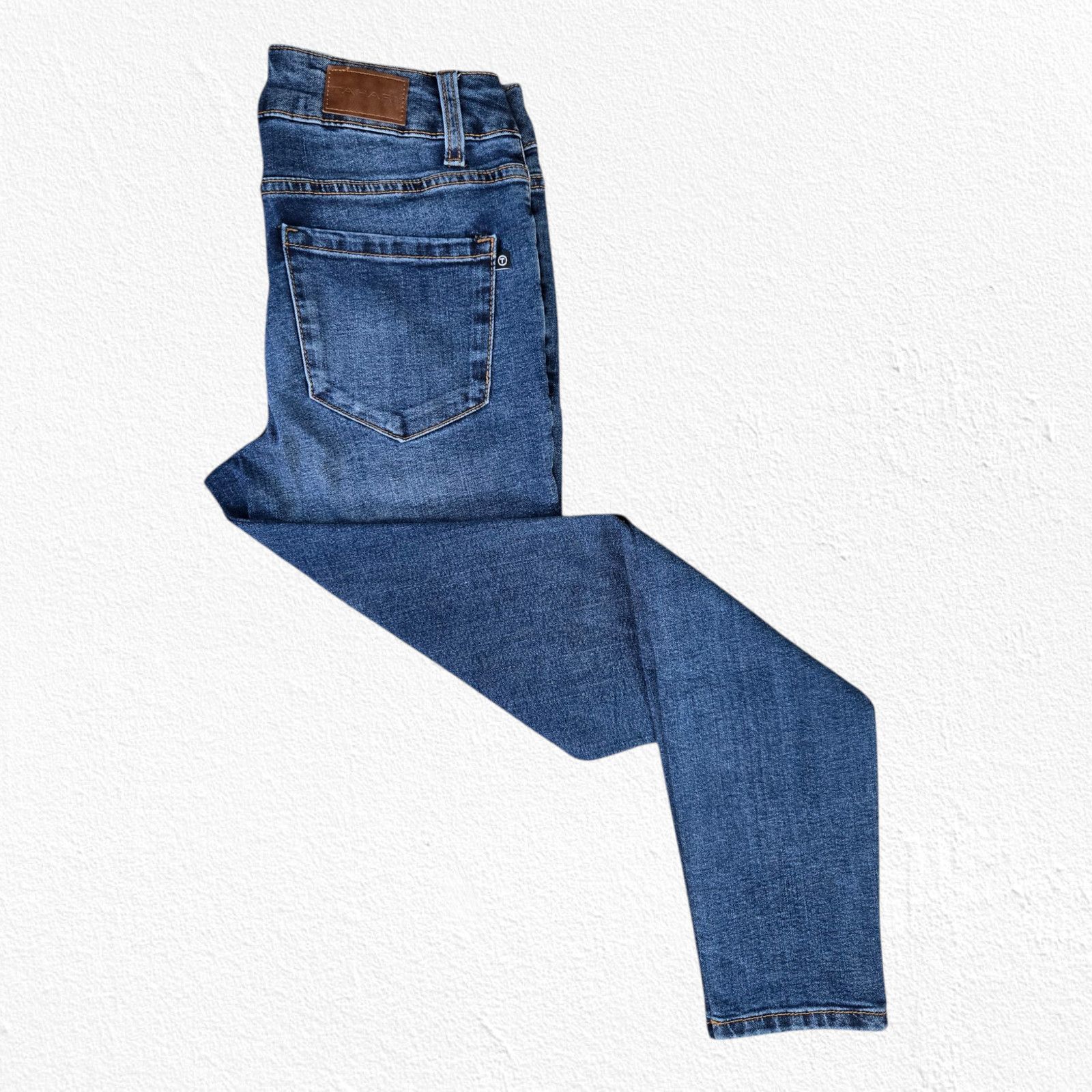 Other Dark Wash Mid Rise Classic Skinny Jeans Size 4 Size 27" / US 4 / IT 40 - 10 Thumbnail