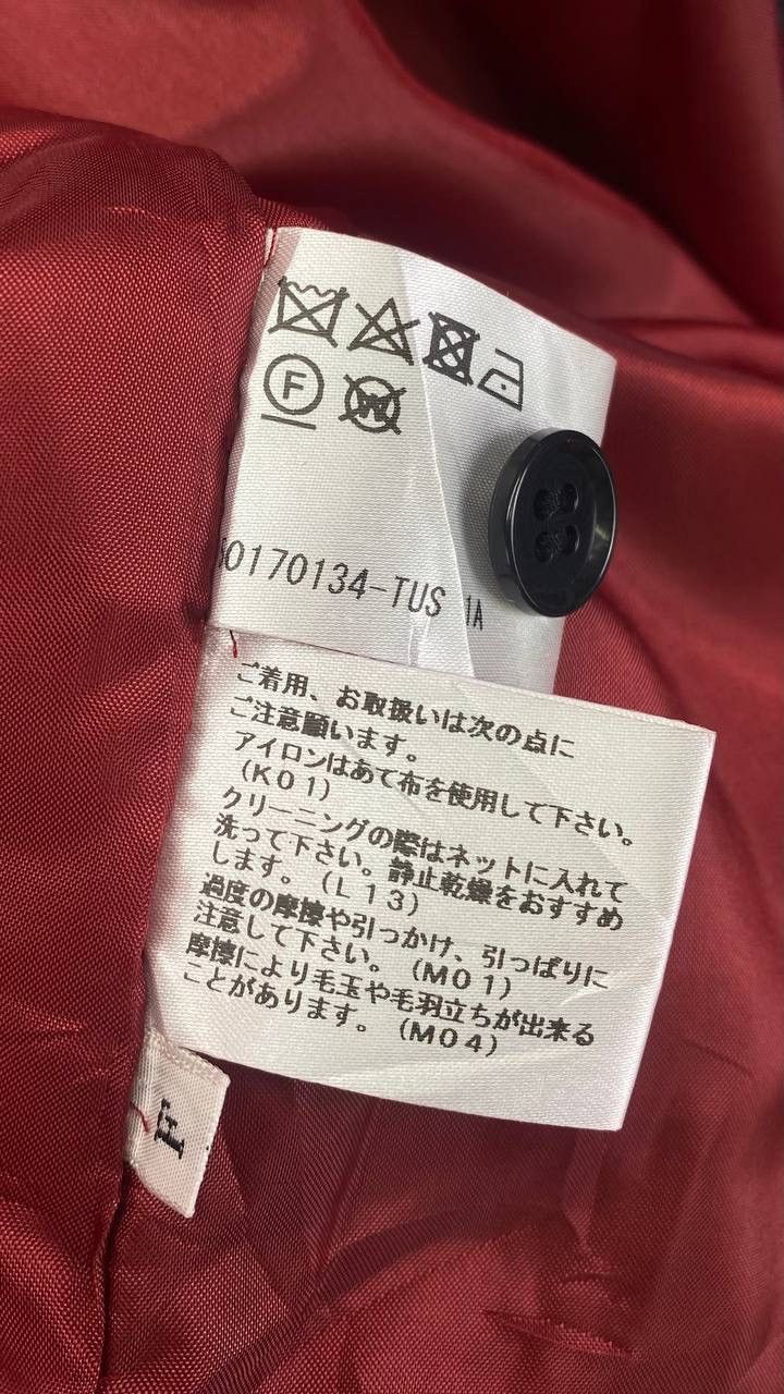 Japanese Brand Vintage Luithemis Zucca Monogram Wool Cardigan Jacket Size M / US 6-8 / IT 42-44 - 9 Thumbnail
