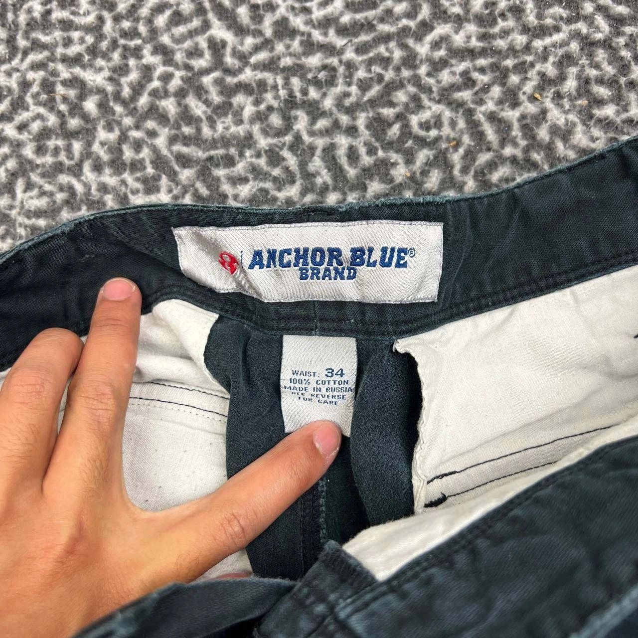 Anchor Blue Anchor Blue Shorts Men 34 Cargo Chino Pockets 100% Cotton Size US 34 / EU 50 - 7 Thumbnail