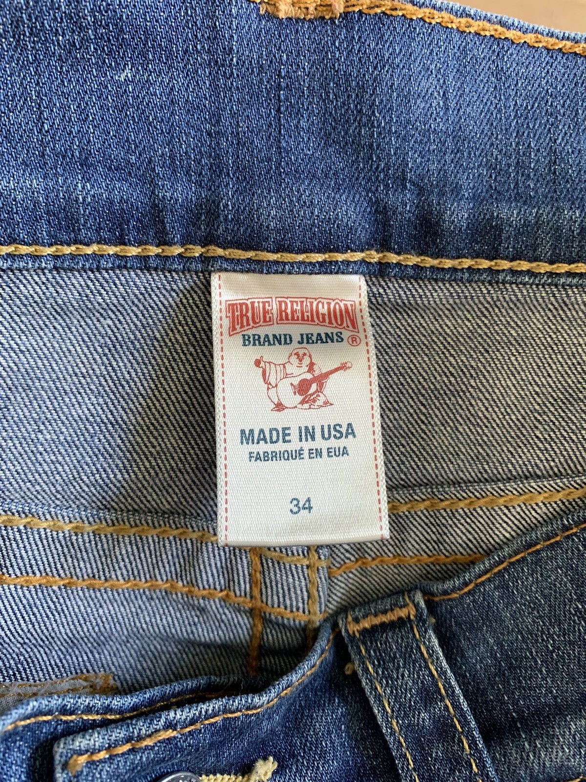 True Religion Vintage True Religion World Tour Jack jeans Size US 34 / EU 50 - 9 Thumbnail
