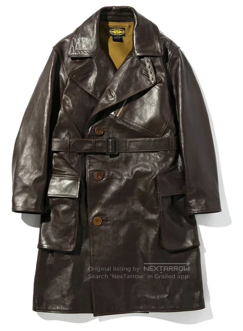 The Real McCoy's The Real McCoys World War I horseskin flying coat Size US XXL / EU 58 / 5 - 1 Thumbnail