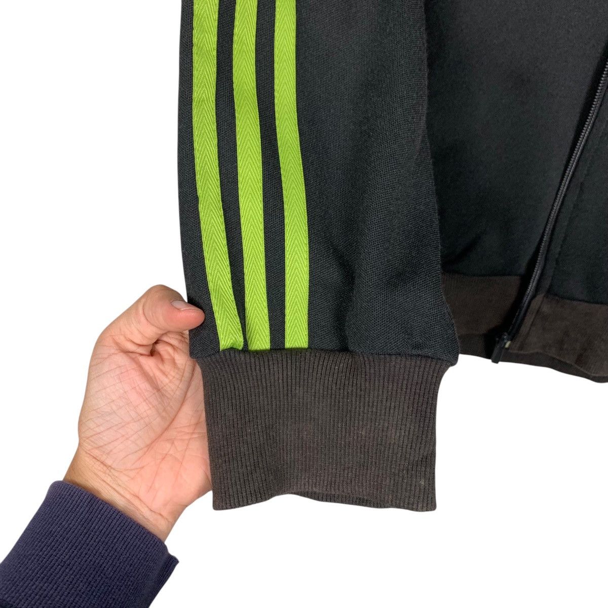 Adidas ADIDAS Embroidery Small Logo Sweater Jacket #1760-C78 Size US M / EU 48-50 / 2 - 11 Thumbnail