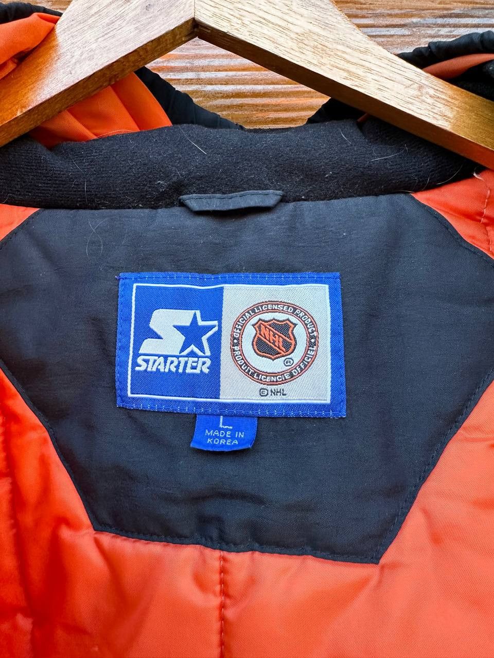 Starter Vintage Philadelphia NHL Starter Puffer Pullover Jacket Size US L / EU 52-54 / 3 - 9 Thumbnail