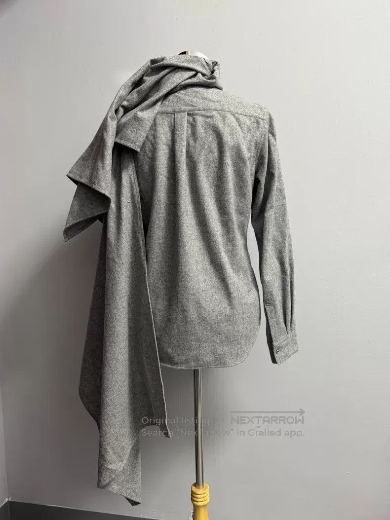 Comme des Garcons Comme des Garcons Faux two-piece grey shirt Size M / US 6-8 / IT 42-44 - 5 Thumbnail