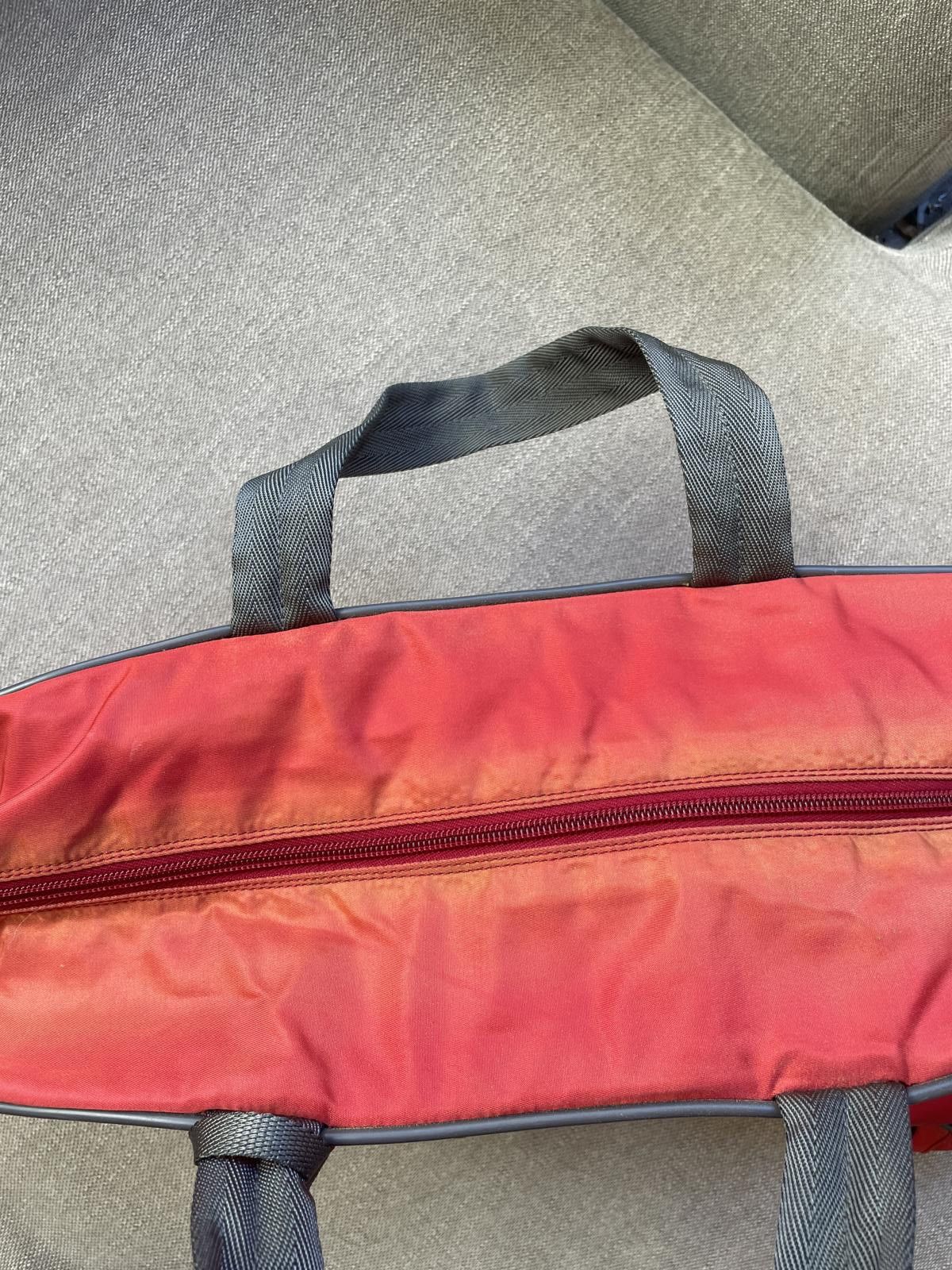 Prada PRADA Nylon Hand Bag 2WAY Red Auth ar8326 FREE SHIPPING! Size ONE SIZE - 5 Thumbnail