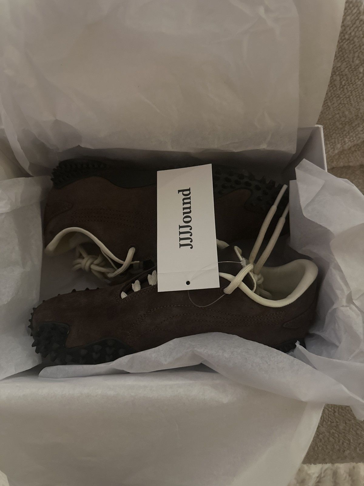 JJJJound × Puma JJJJound x Puma Mostro Brown Size US 5 / EU 37 - 1 Thumbnail