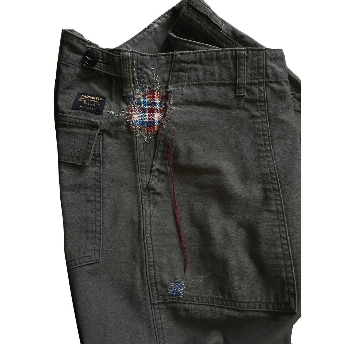 Carhartt Wip Fatigue Pant Patched Size US 32 / EU 48 - 3 Thumbnail