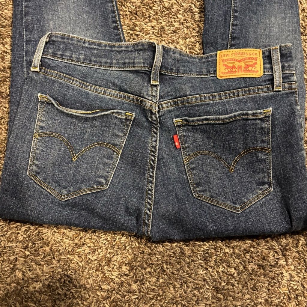Levi's Levi's Women's 711 Blue Jeans Size 27" / US 4 / IT 40 - 1 Thumbnail