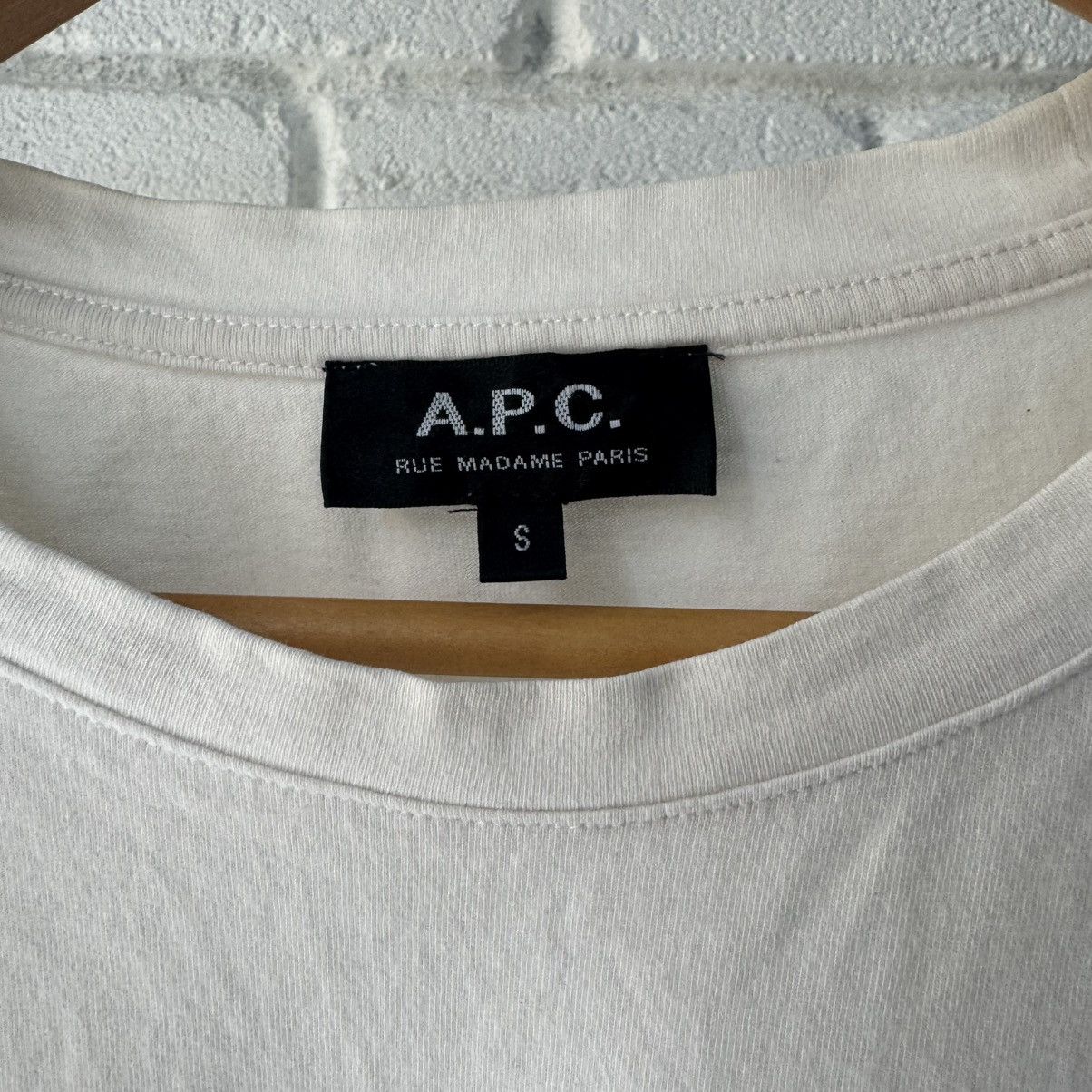 A.P.C. A.P.C Tee Size XS / US 0-2 / IT 36-38 - 4 Thumbnail