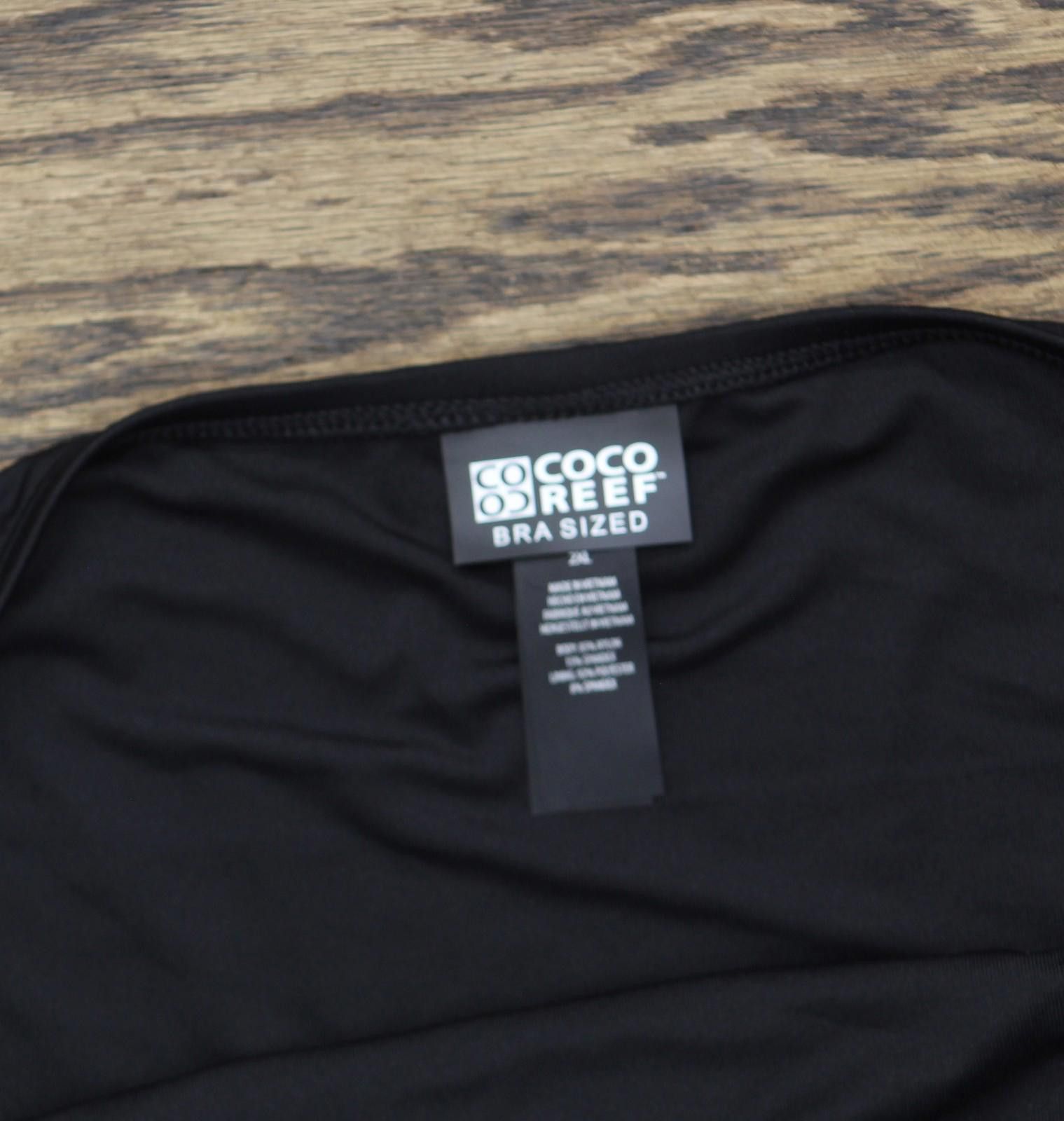 Other Nwt Coco Reef Classic Solid Shirred Bikini Bottom Black 2xl Size ONE SIZE - 5 Thumbnail