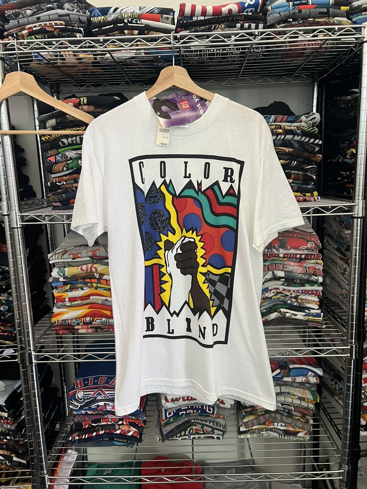 Arts & Science 90s DFE Color Blind Single Stitch Tee Size US L / EU 52-54 / 3 - 1 Thumbnail