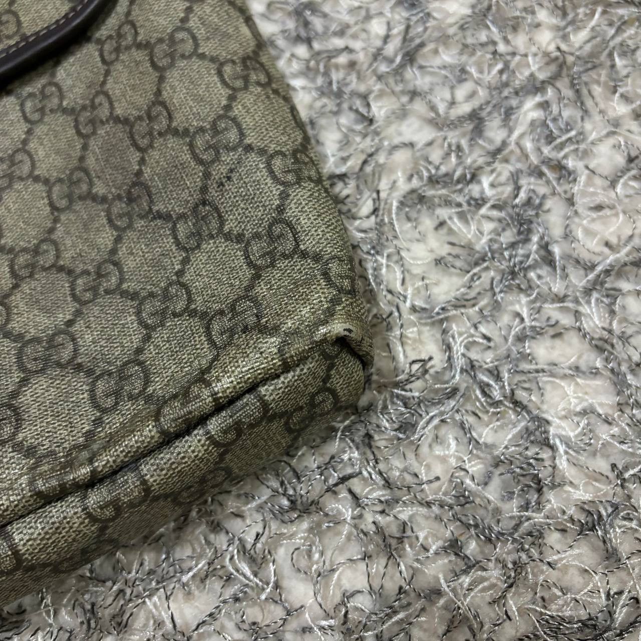 Gucci Vintage Gucci GG Supreme Small Messenger Bag Crossbody Italy Size ONE SIZE - 7 Thumbnail