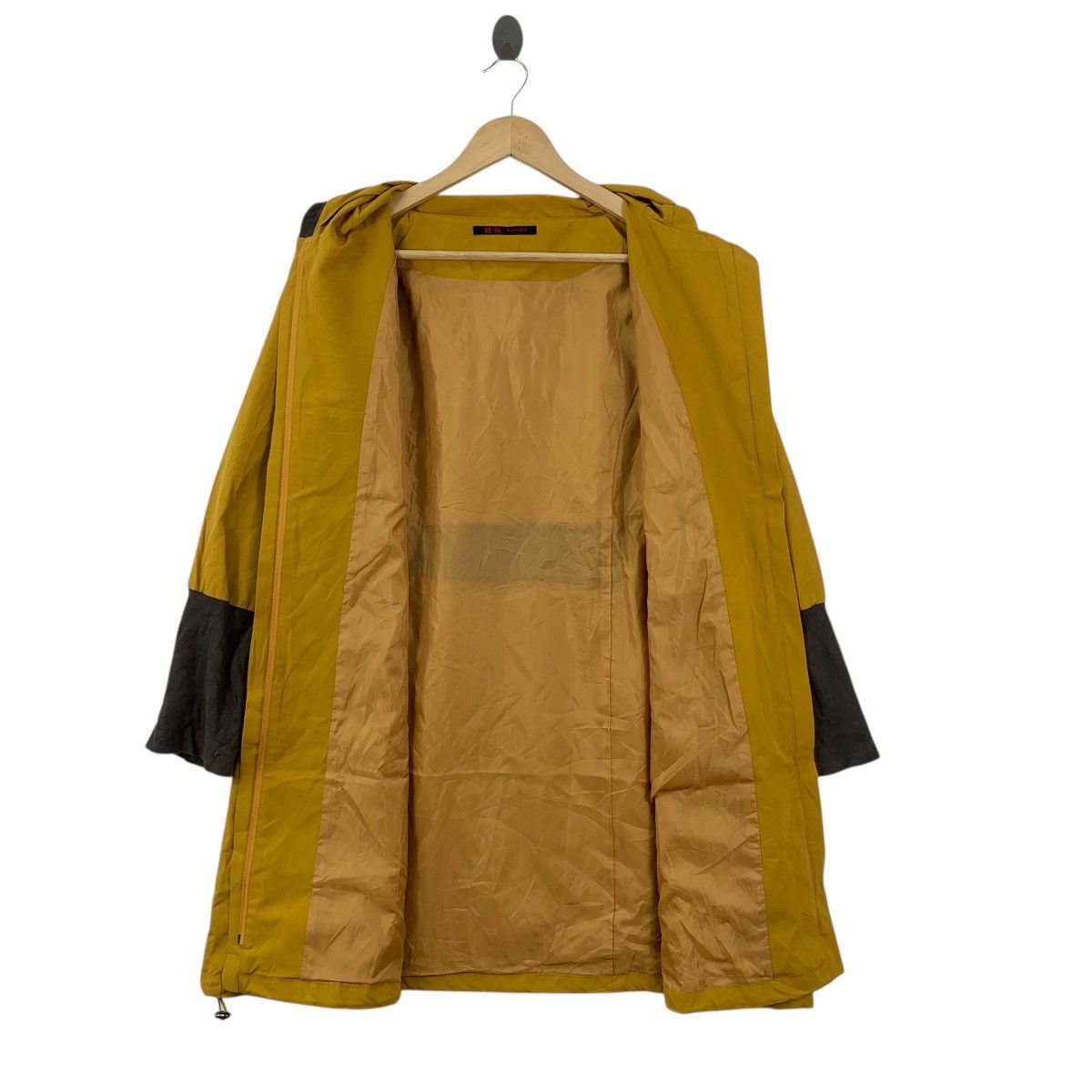 Takeo Kikuchi TAKEO KIKUCHI JAPAN Outdoor Yellow Long Jacket Hoodie Size XXL / US 16-18 / IT 52-54 - 6 Thumbnail
