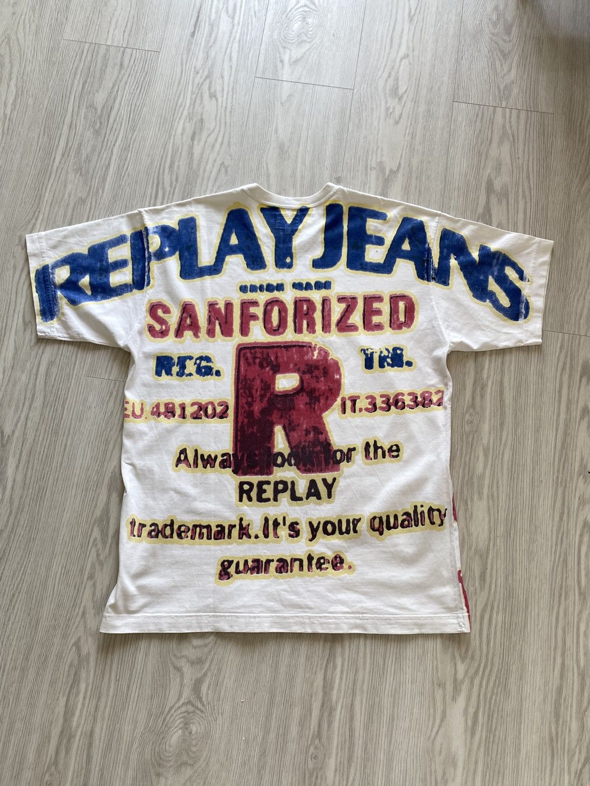 Replay × Vintage Vintage Rare Replay T-Shirt Size US M / EU 48-50 / 2 - 7 Thumbnail