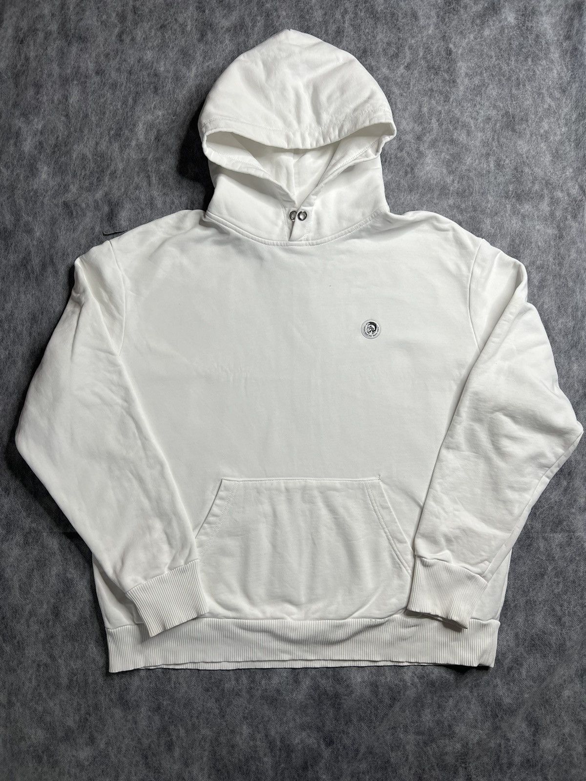 Diesel Y2K Diesel Small Logo Hoodie Size US L / EU 52-54 / 3 - 1 Thumbnail