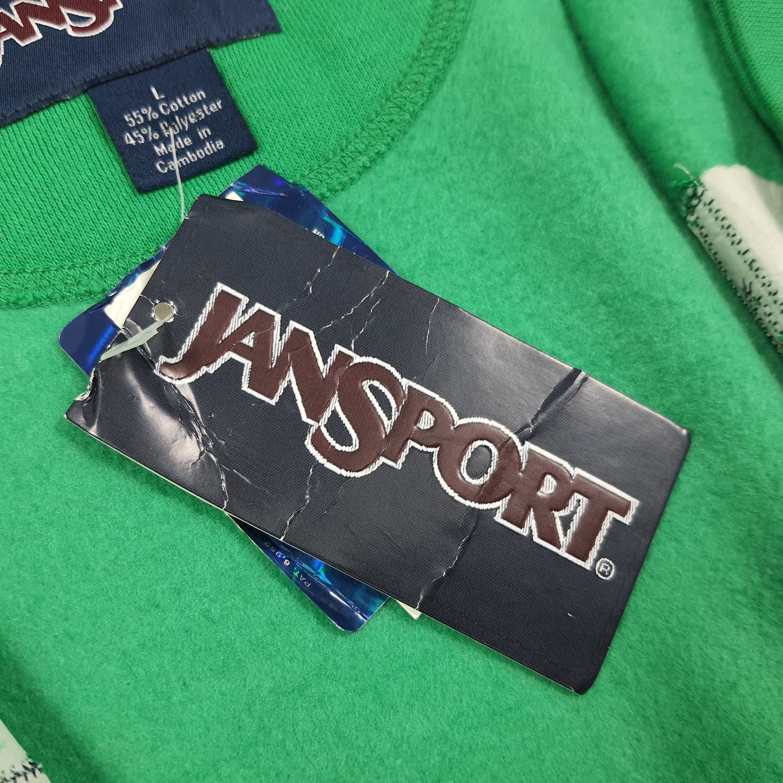 Jansport Vintage University of Notre Dame Hoodie Zip Up C287N28 Size US L / EU 52-54 / 3 - 8 Thumbnail