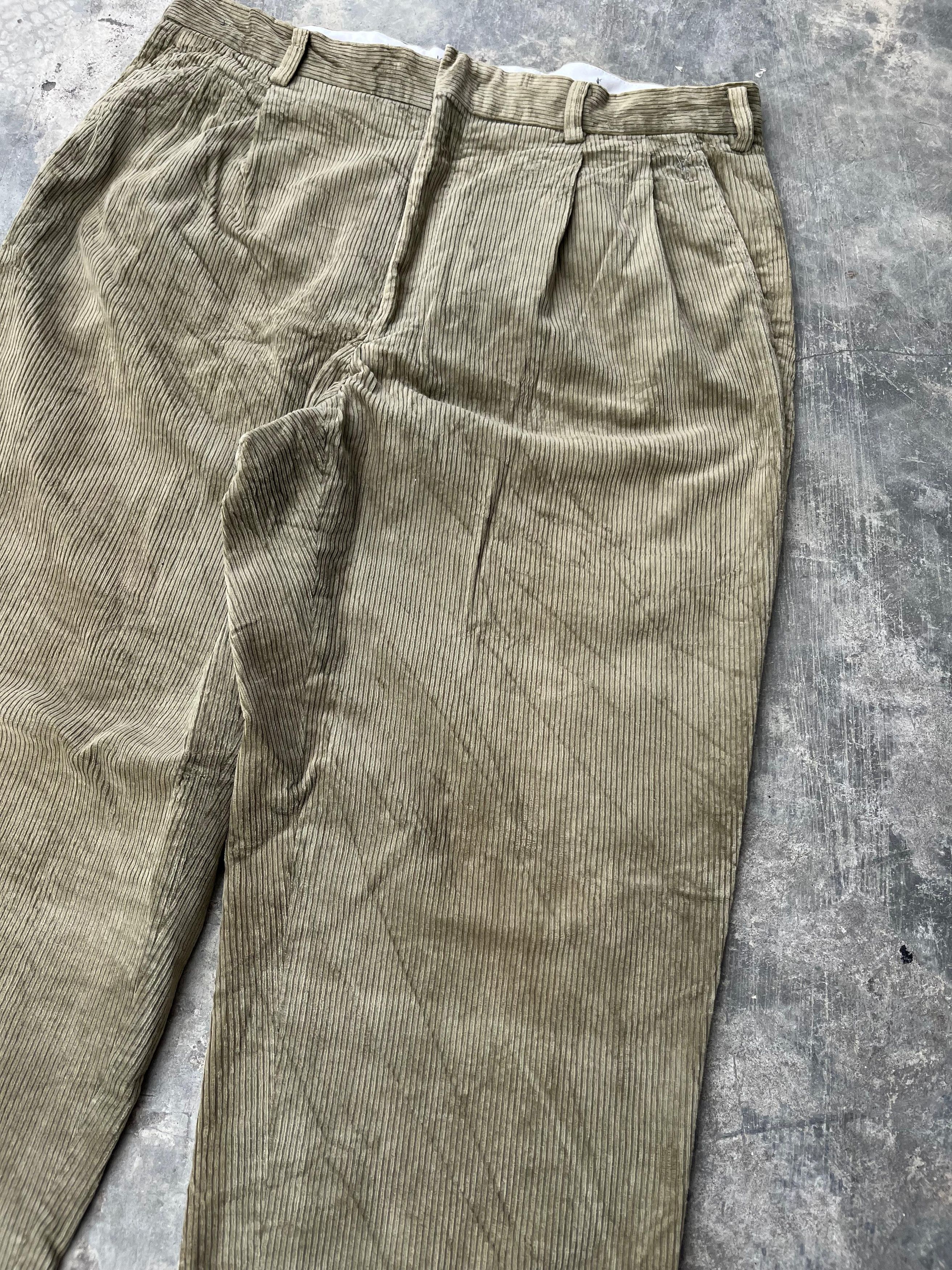 Yves Saint Laurent Vintage Yves Saint Laurent Corduray Pants Size US 33 - 3 Thumbnail