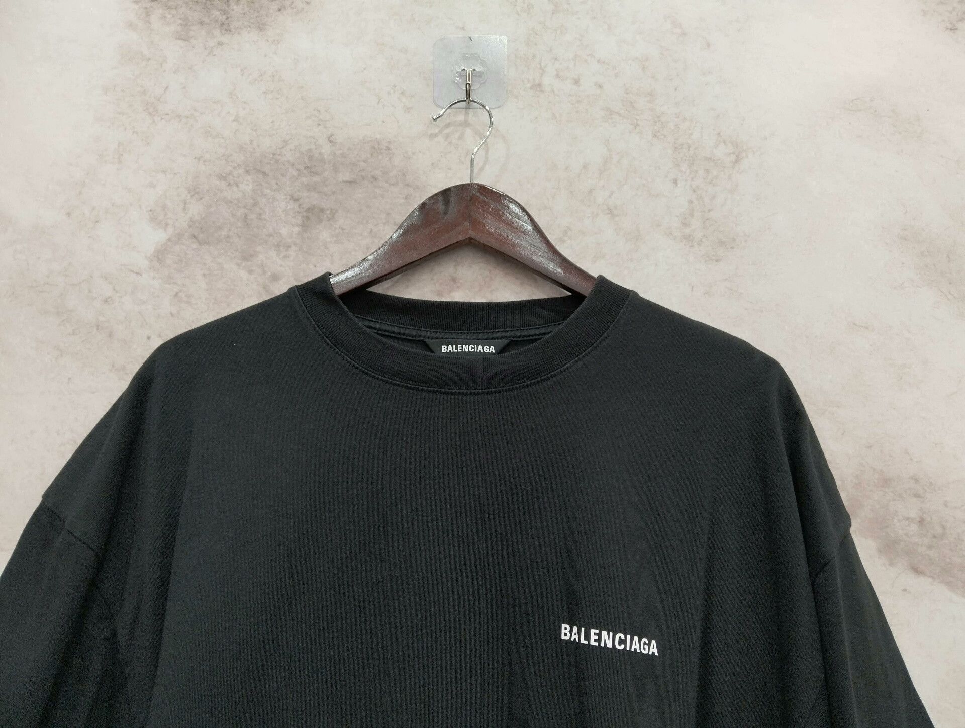 Balenciaga Balenciaga Black Short Sleeve T-Shirt Size S Size US S / EU 44-46 / 1 - 3 Thumbnail