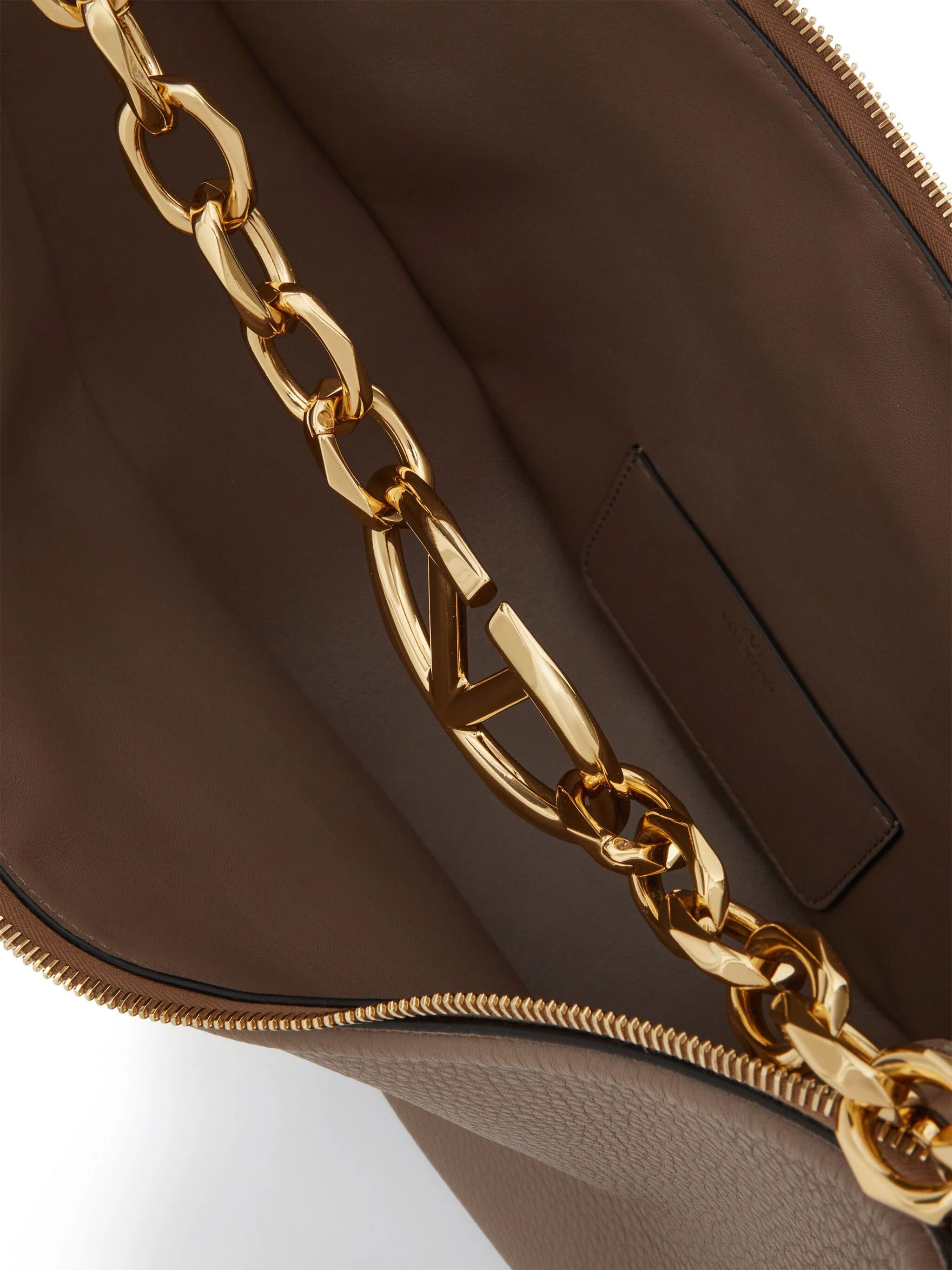 Valentino o1s22i1n0924 Size: OS / Medium Vlogo Moon Hobo Bag Size ONE SIZE - 7 Thumbnail